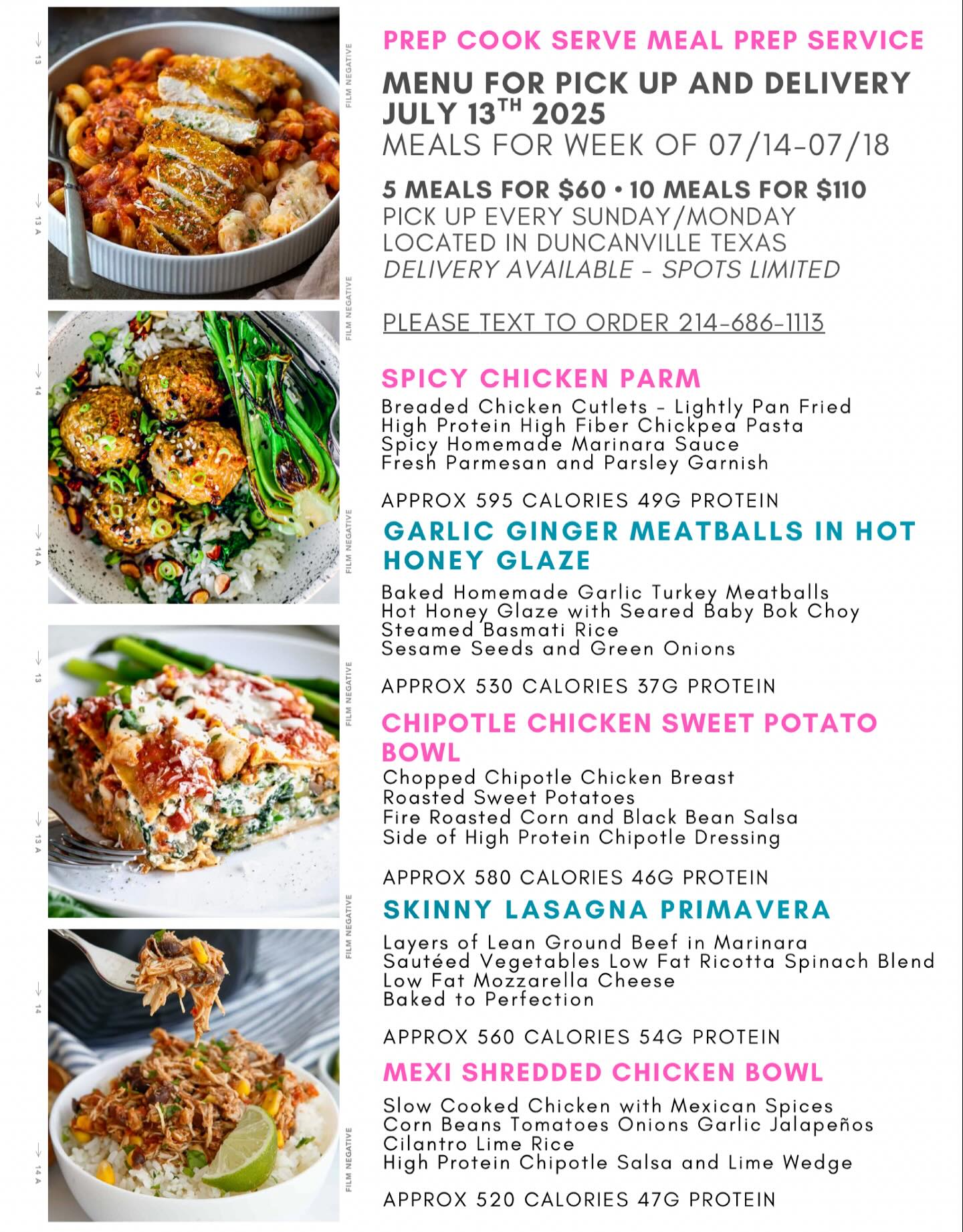 Prep.Cook.Serve - NEW WEEK NEW MENU ! 🚨🚨🚨 Are you ready to fuel your ...