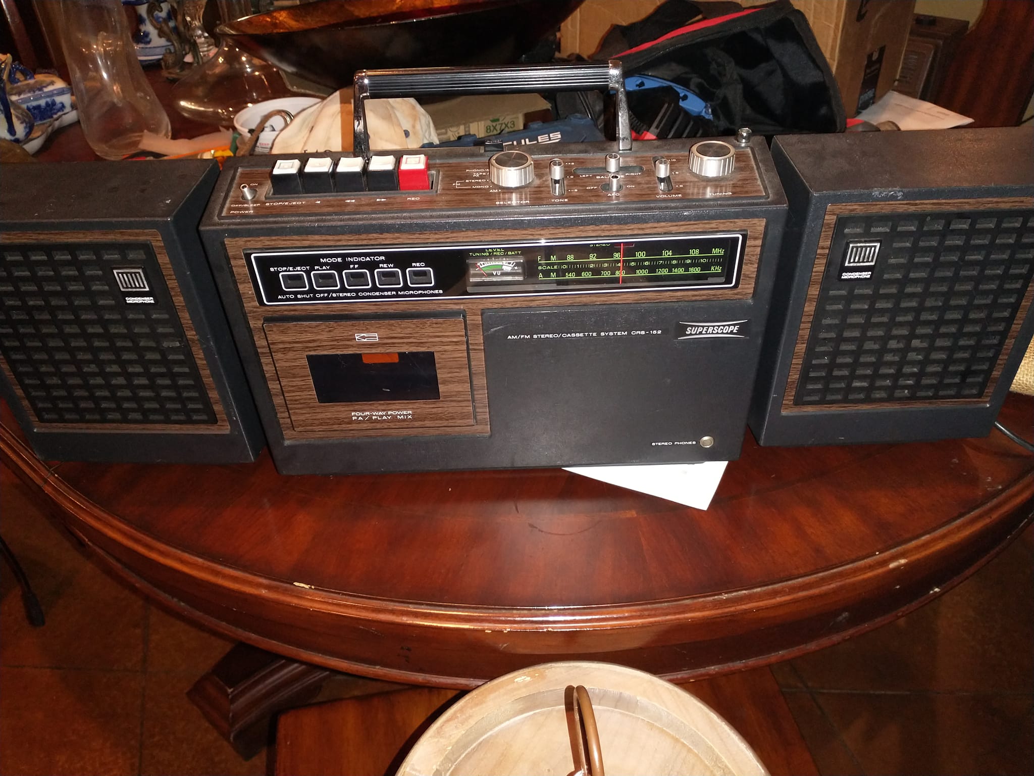 Superscope CRS 4003S, Designed by Marantz-Superscope USA, Made in