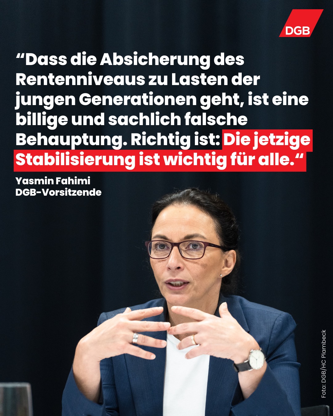 DGB - Wir brauchen eine gute Rente für alle – Jung und... | Facebook