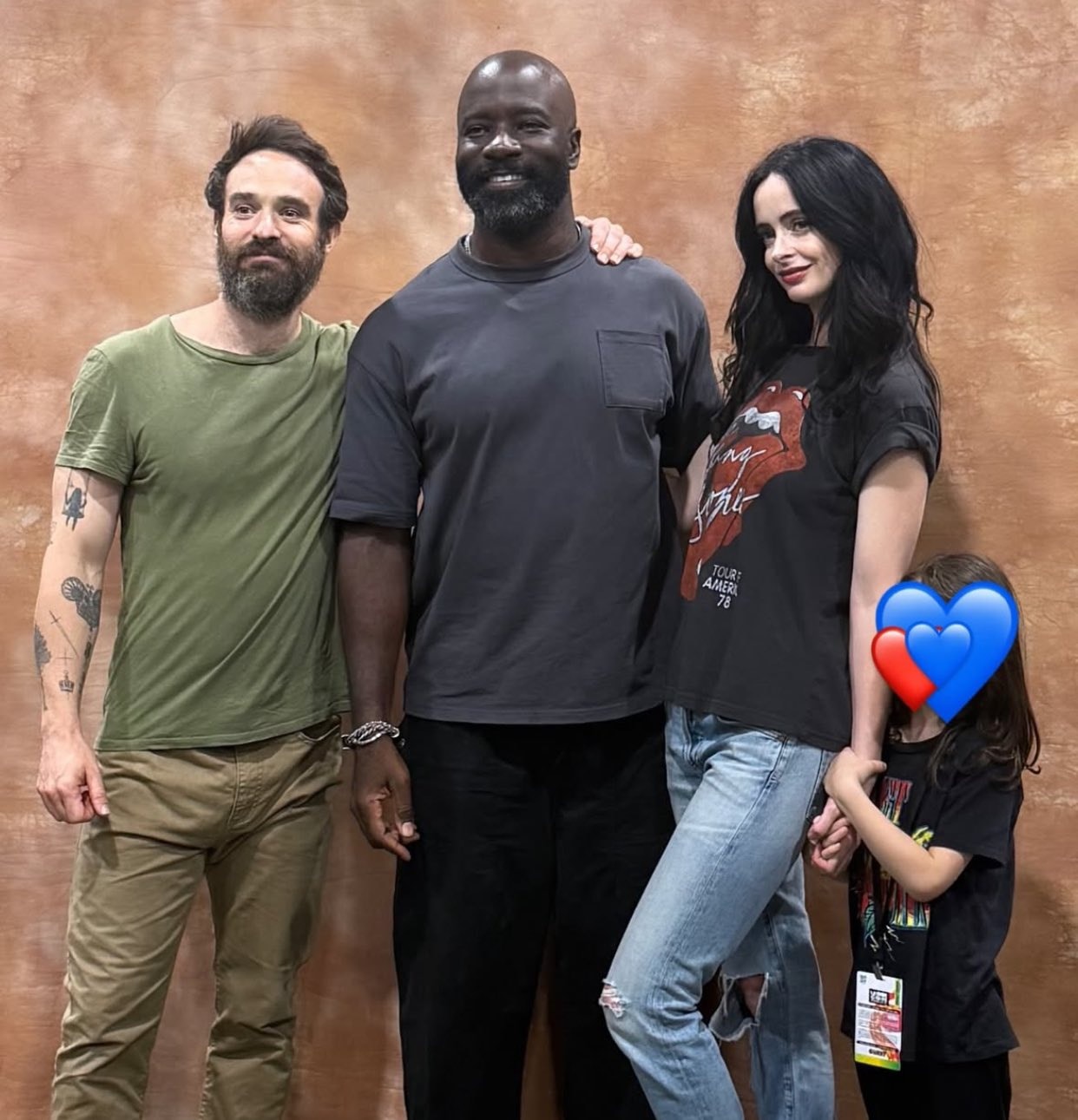 Nación - Charlie Cox, Mike Colter y Krysten Ritter se reunieron en la ...