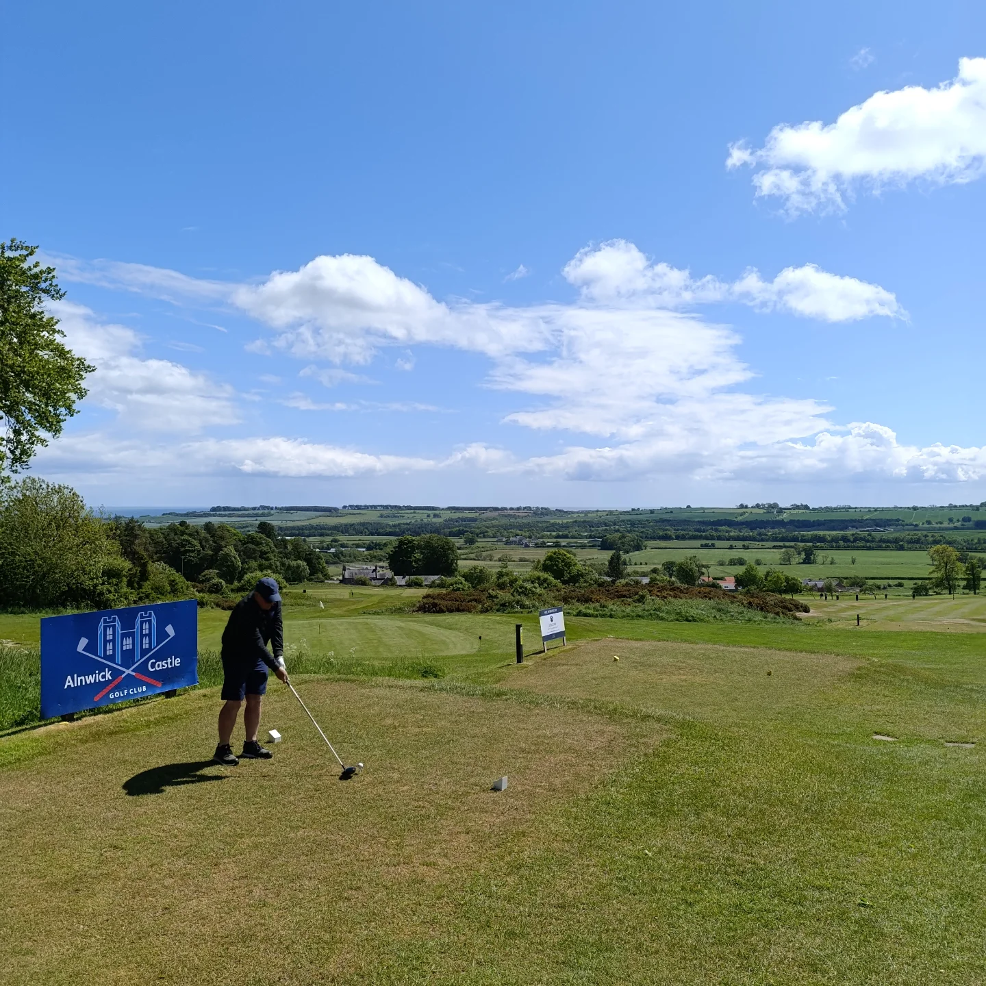 Alnwick - Captain James Cookson has officially driven into office! ⛳ ...