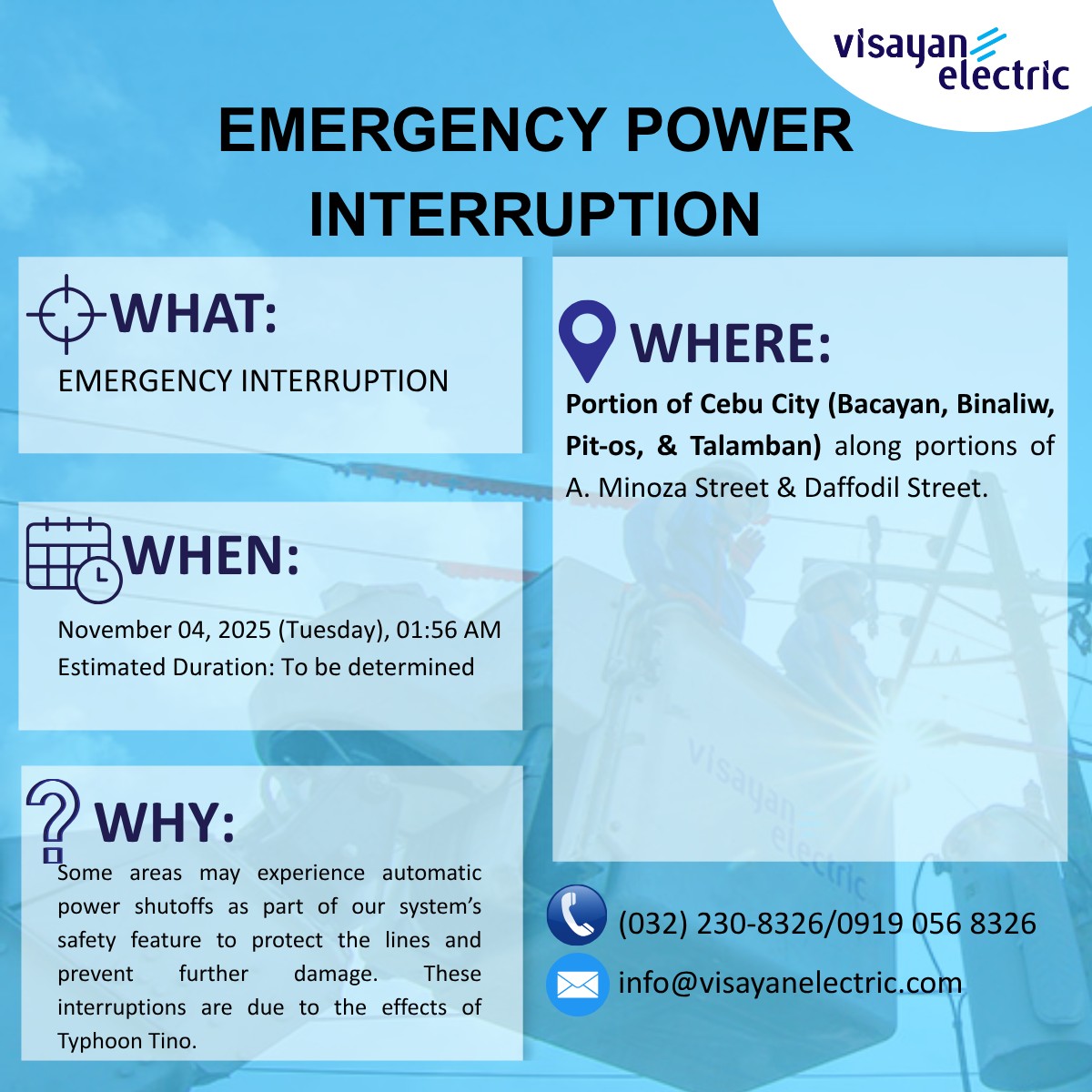 Visayan Electric Co. added a new photo. - Visayan Electric Co.