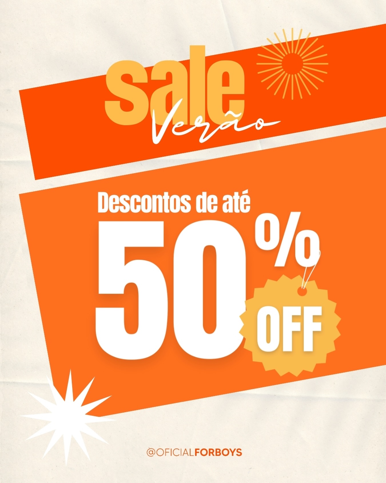 For - COMEÇOU A SALE DE VERÃO FBFG!!! Aproveite para renovar seu guarda ...