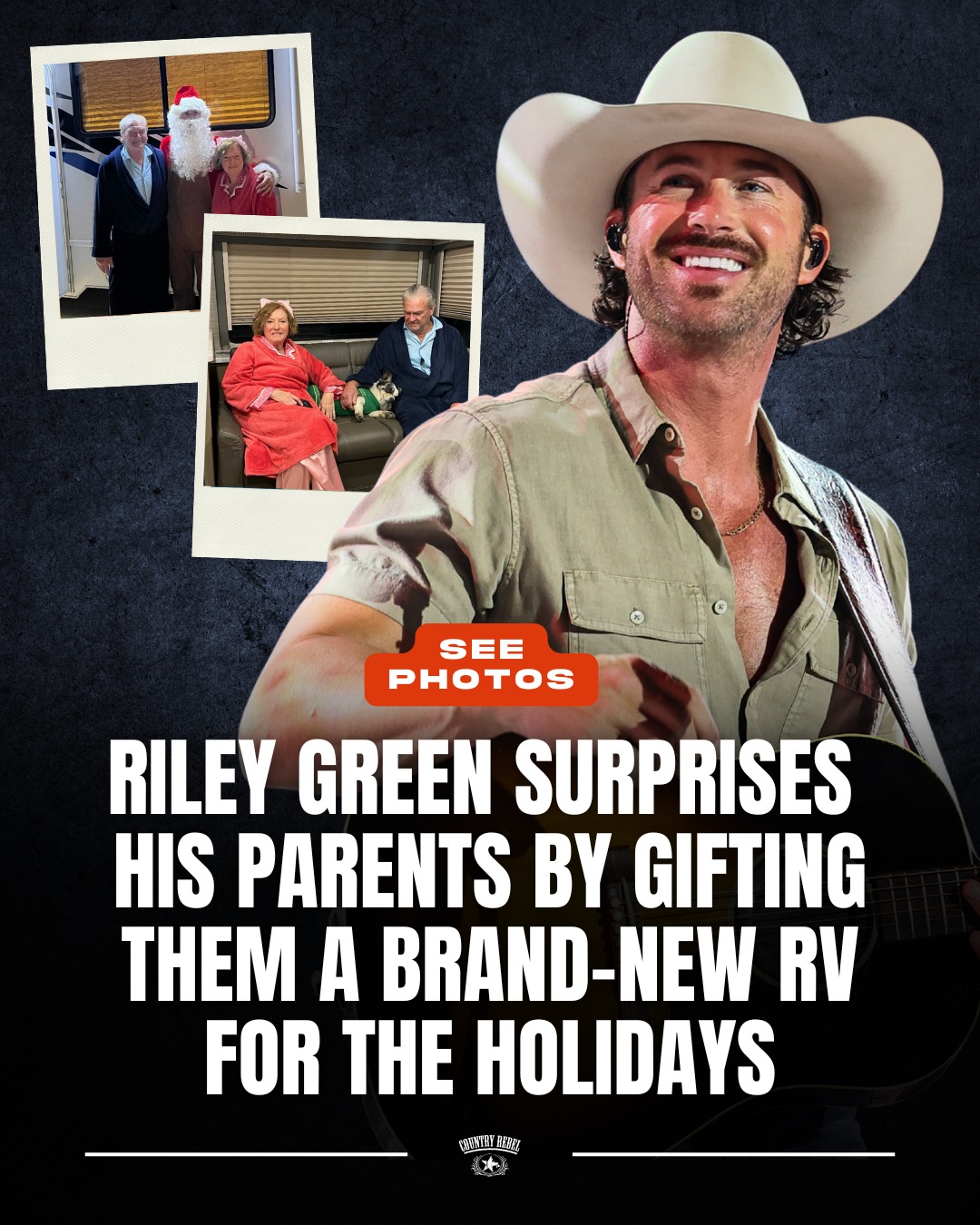 Country - Riley Green's parents are 