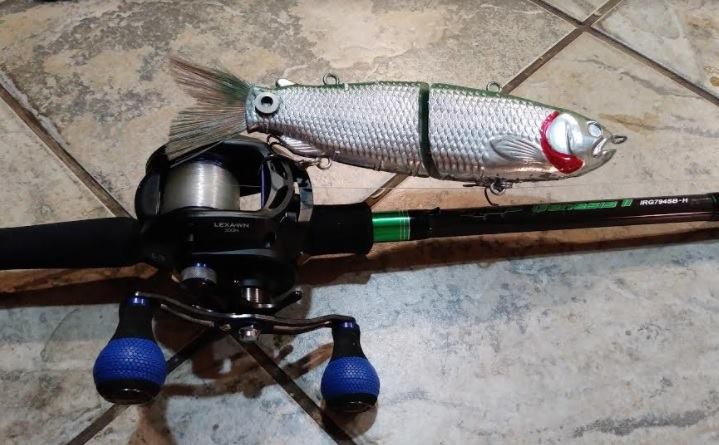 g loomis 966 swim bait rod G. IMX-PRO Swimbait 862C SWBR 7'2 Medium Casting Frame guides help manage line during long G Loomis Imx Swimbait Rod
