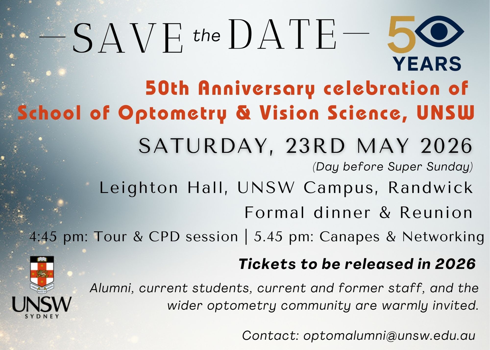 UNSW Optometry and Vision Science