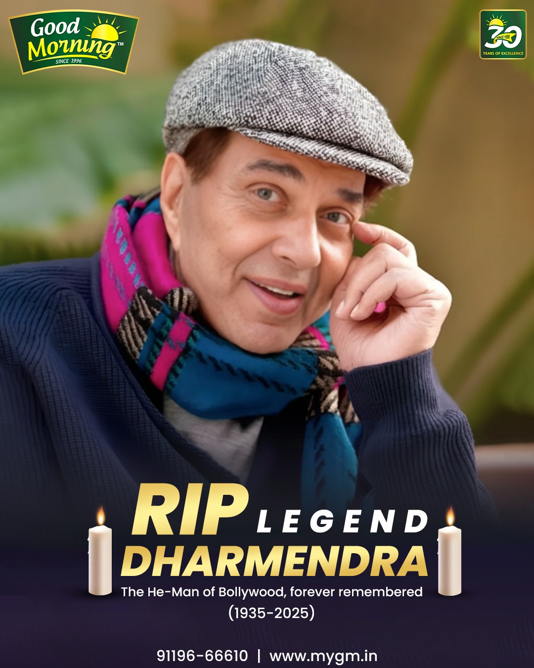 RIP Legend... - Good Morning Nutritive India Pvt. Ltd. | Facebook