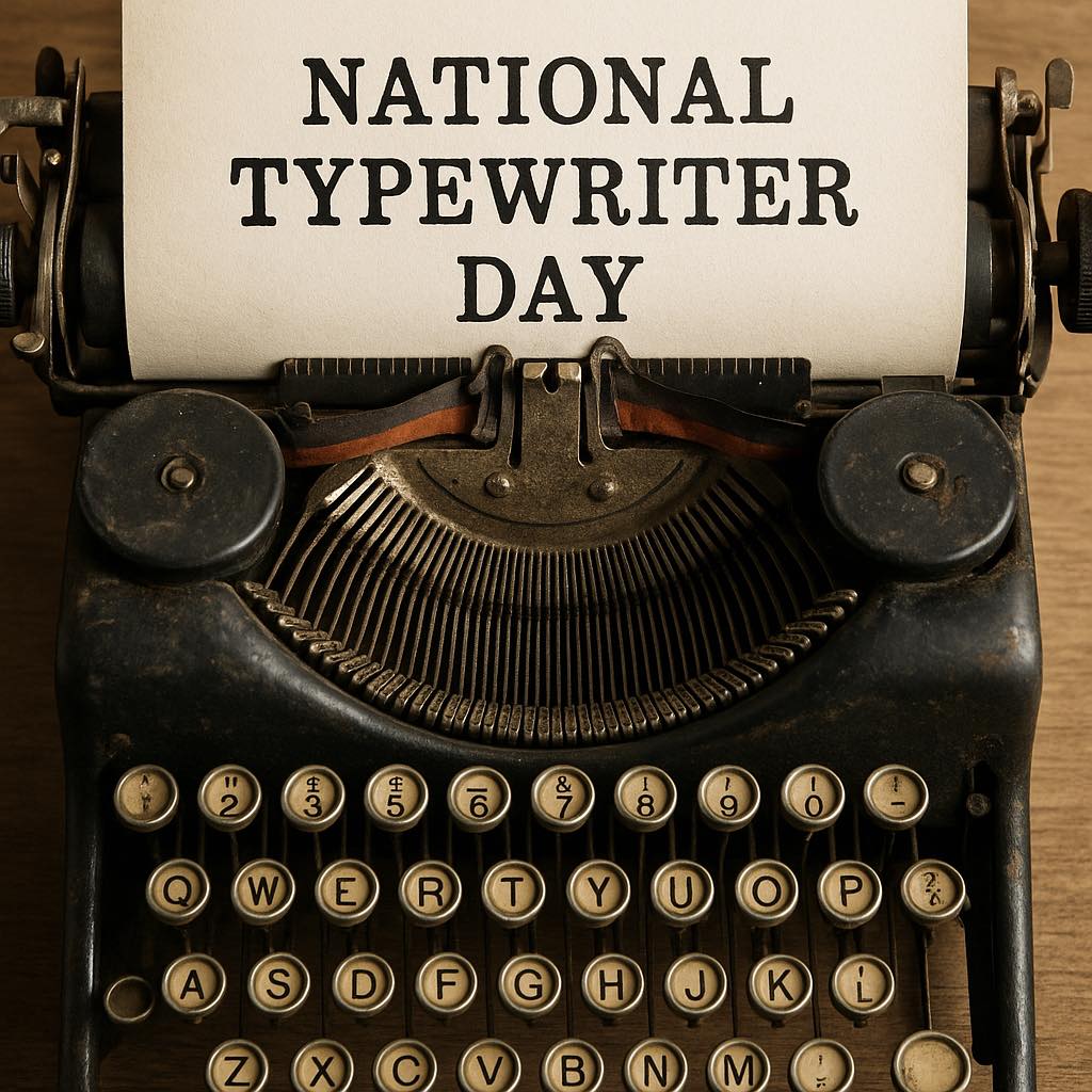 Montour - 🎉 National Typewriter Day – June 23rd Today we celebrate a ...