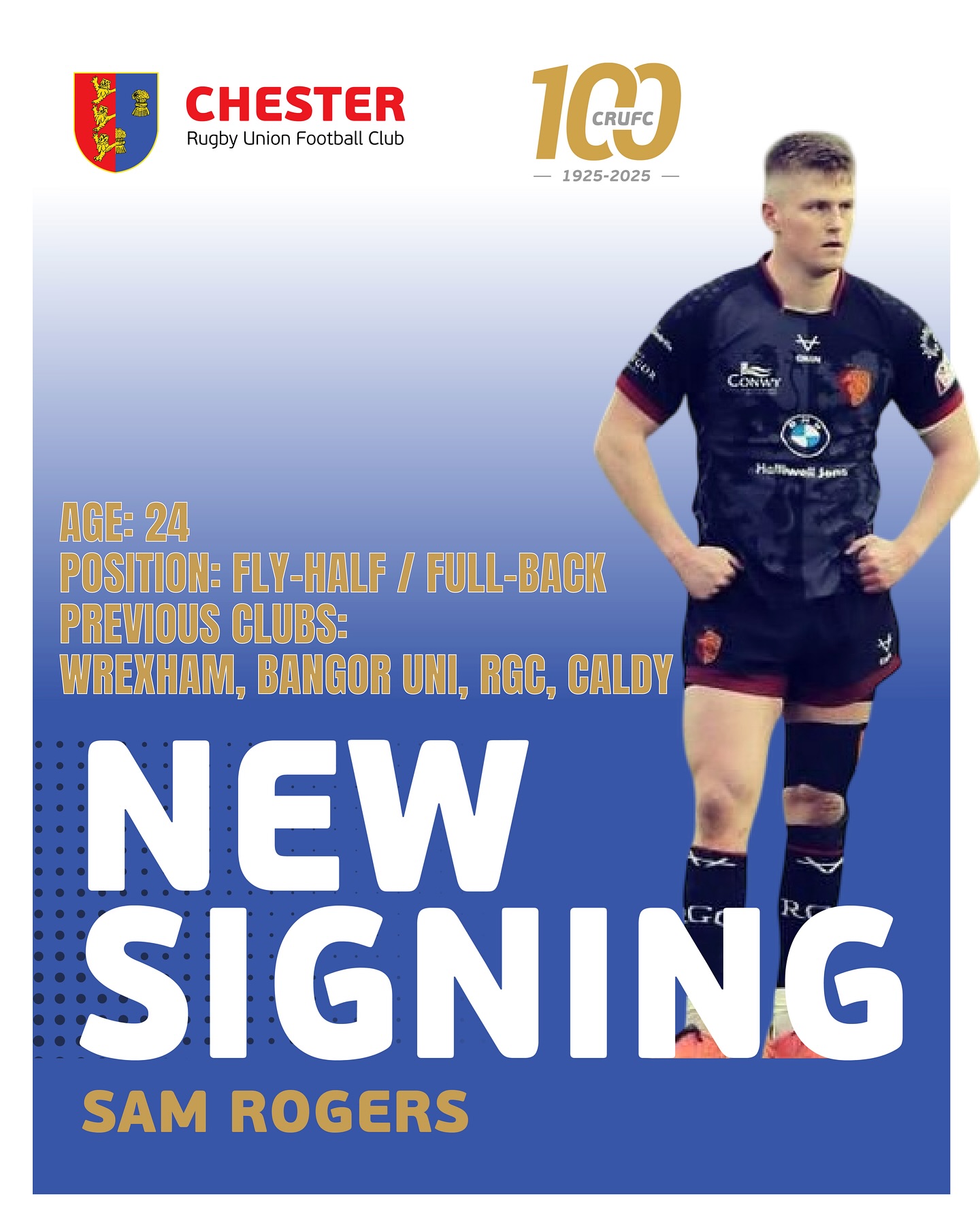 Chester RUFC - 🚨 New Signing Alert 🚨 We’re excited to... | Facebook