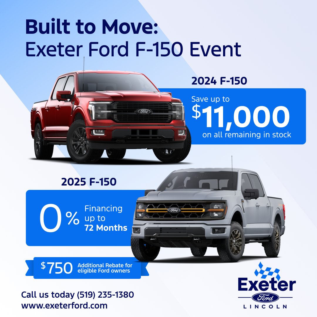 🚀 Built to Move: F-150 Event at... - Exeter Ford Lincoln | Facebook