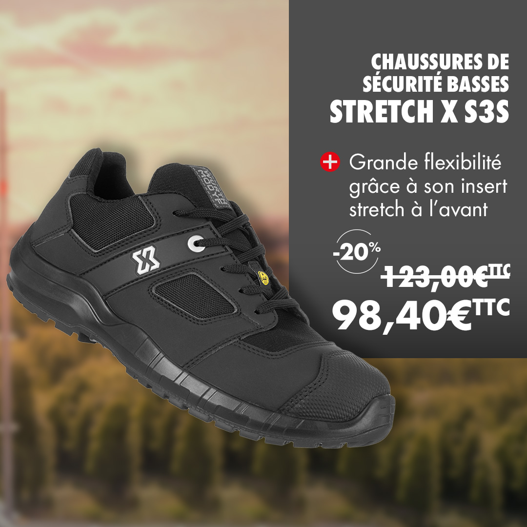 Pantalon De Travail Würth MODYF New Cobra - Noir, 6 Poches, élastique - Taille S à 4XL