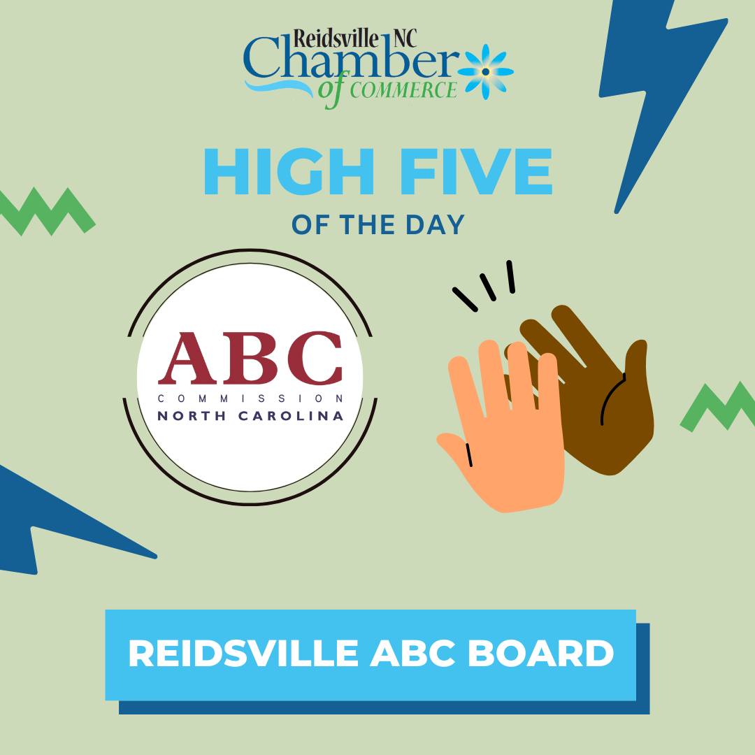 Reidsville - High Five of the Day: Reidsville ABC Board Here are 5 ...