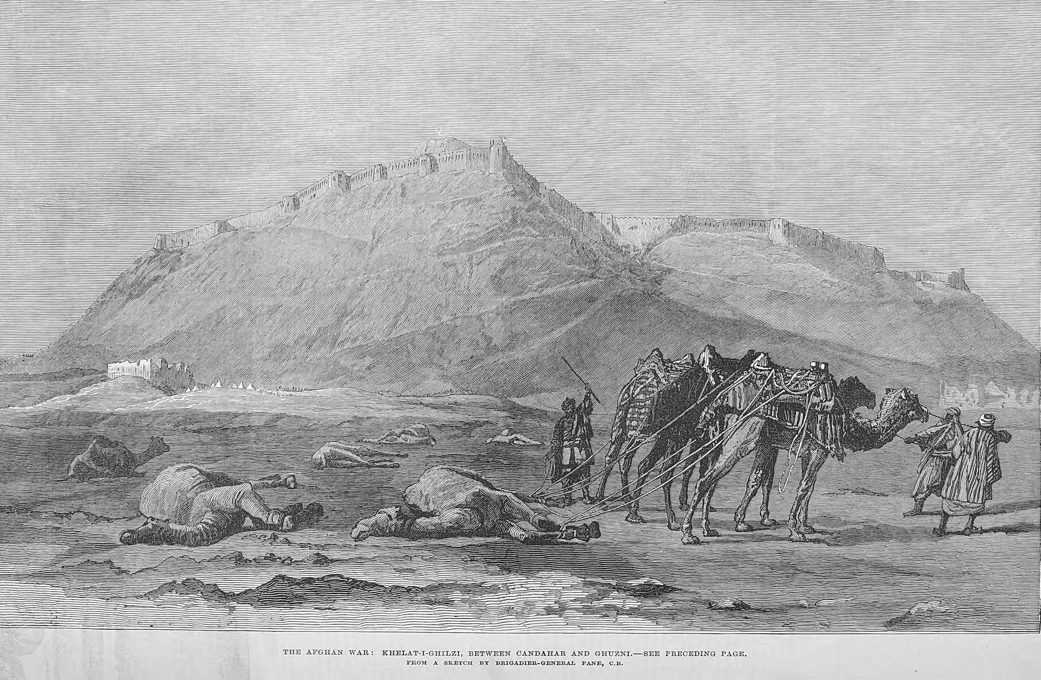 Amazing - The hill fort of Kalat-i-Ghilzai in Afghanistan and the ...