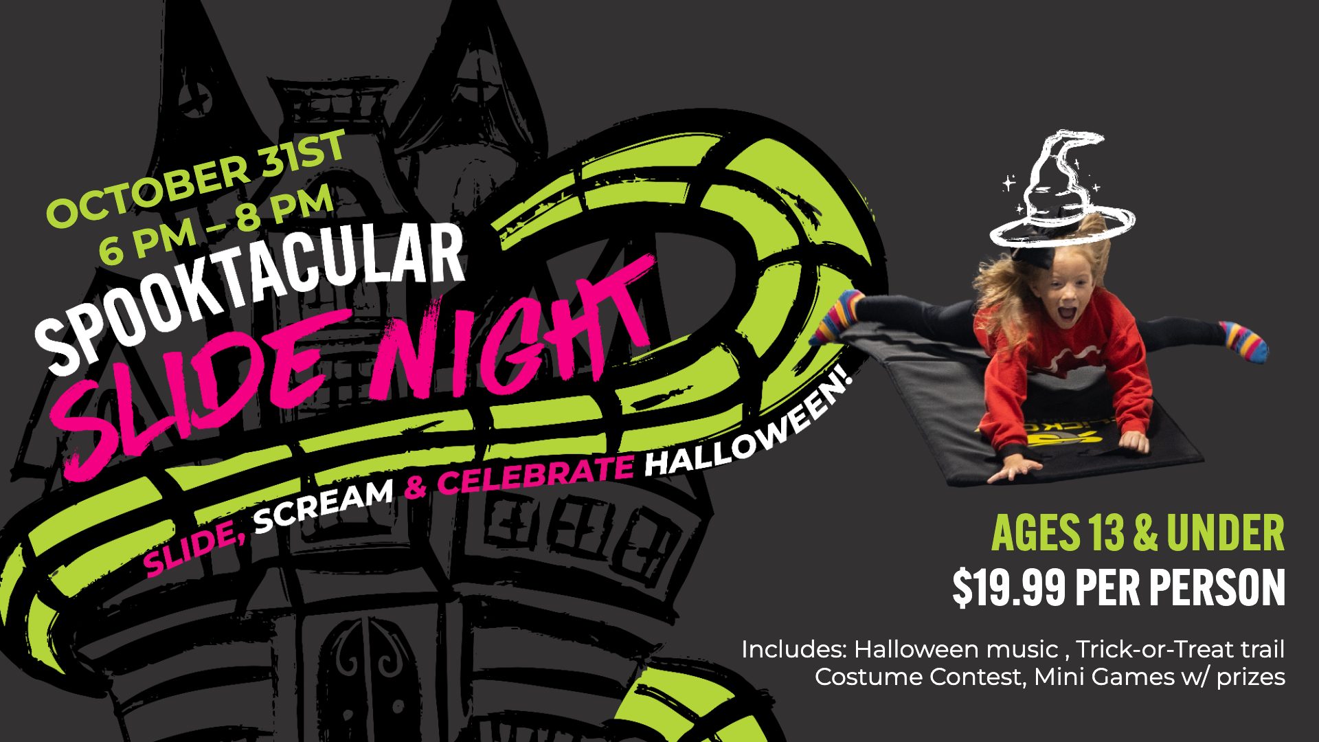Spooktacular Slide Night