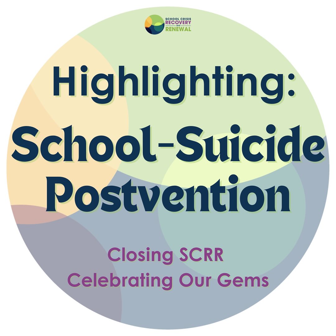 Closing SCRR - Celebrating Our... - School Crisis Healing | Facebook