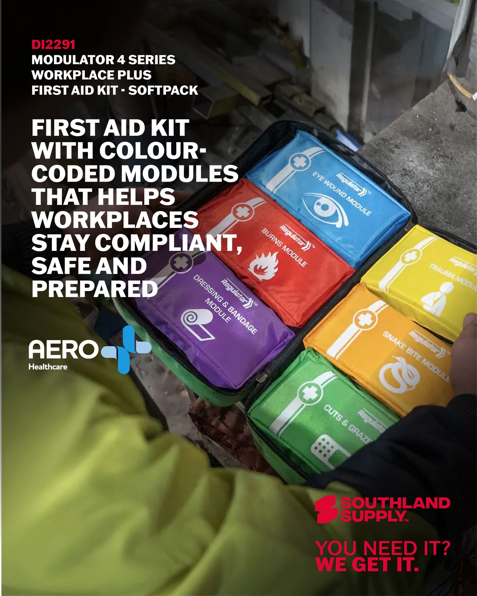 Southland - First aid made simple. The Modulator 4 Series Workplace ...