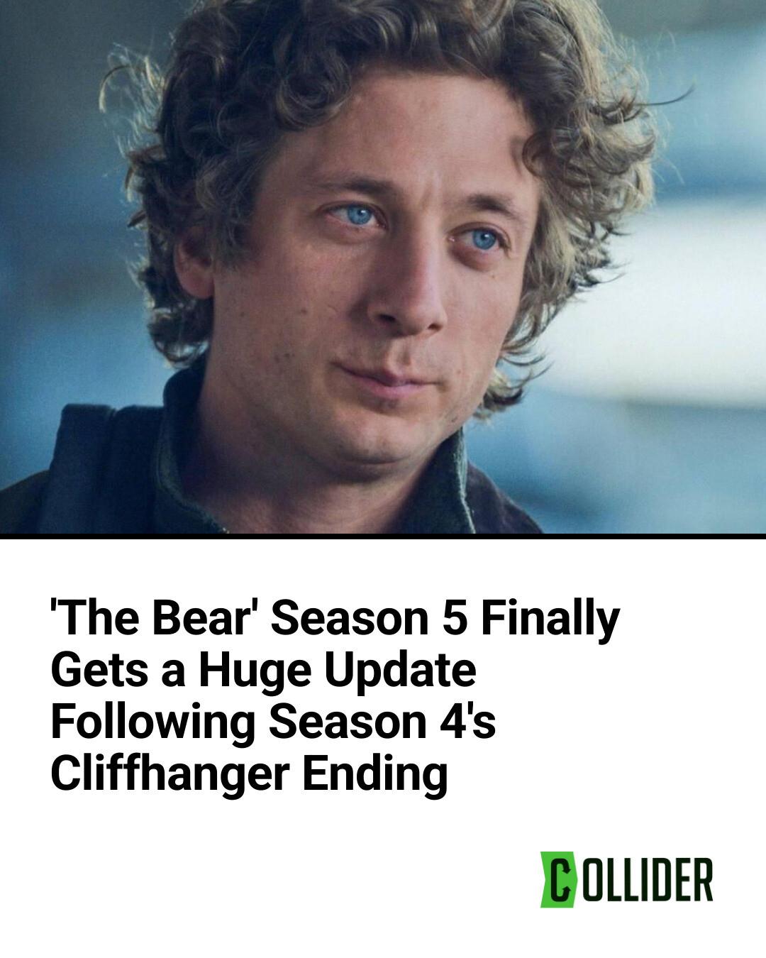 Collider.com - Jeremy Allen White has confirmed that Season 5 of his ...
