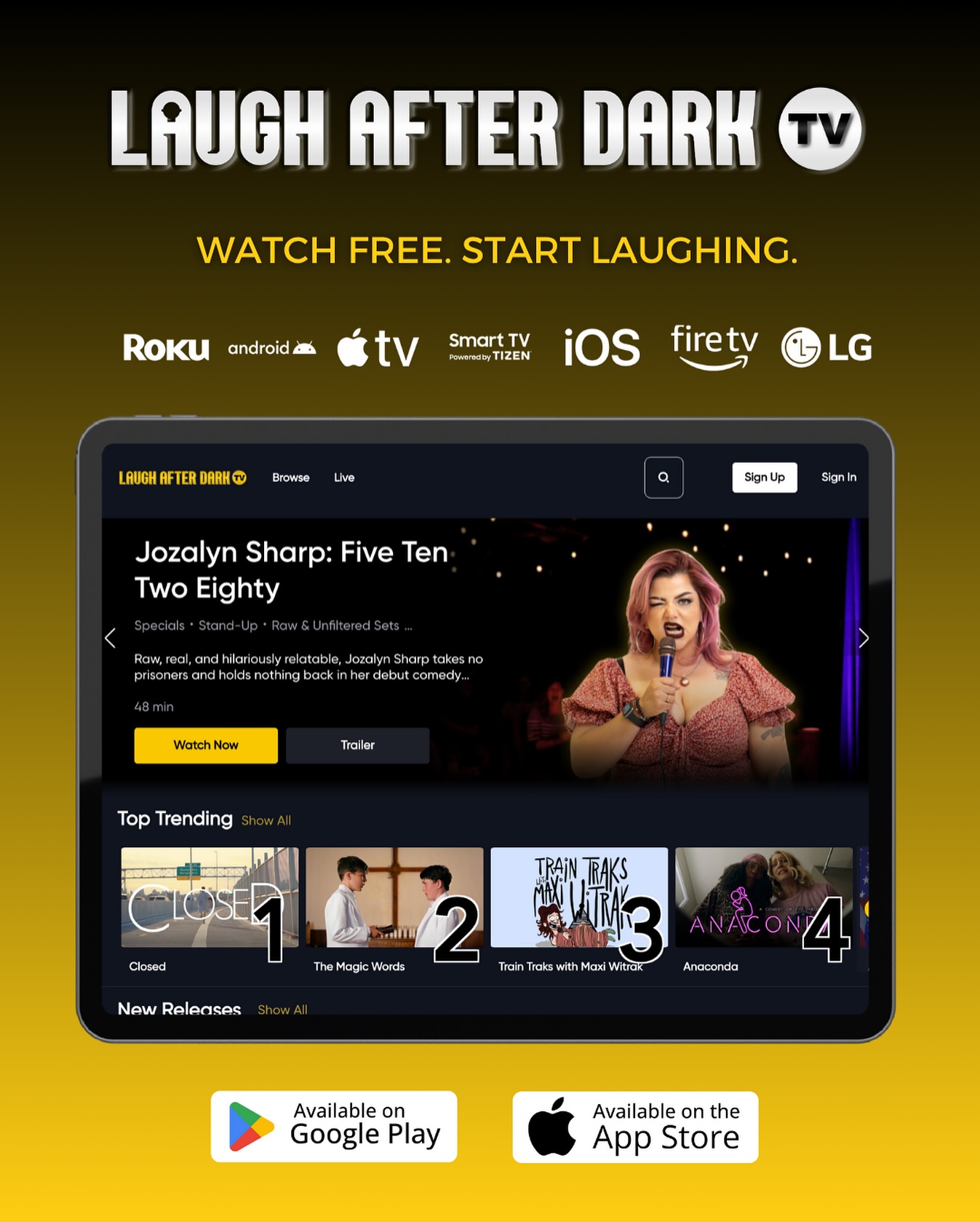 Laugh - 🚀 Now Streaming: @laughafterdark.tv — your new destination for ...
