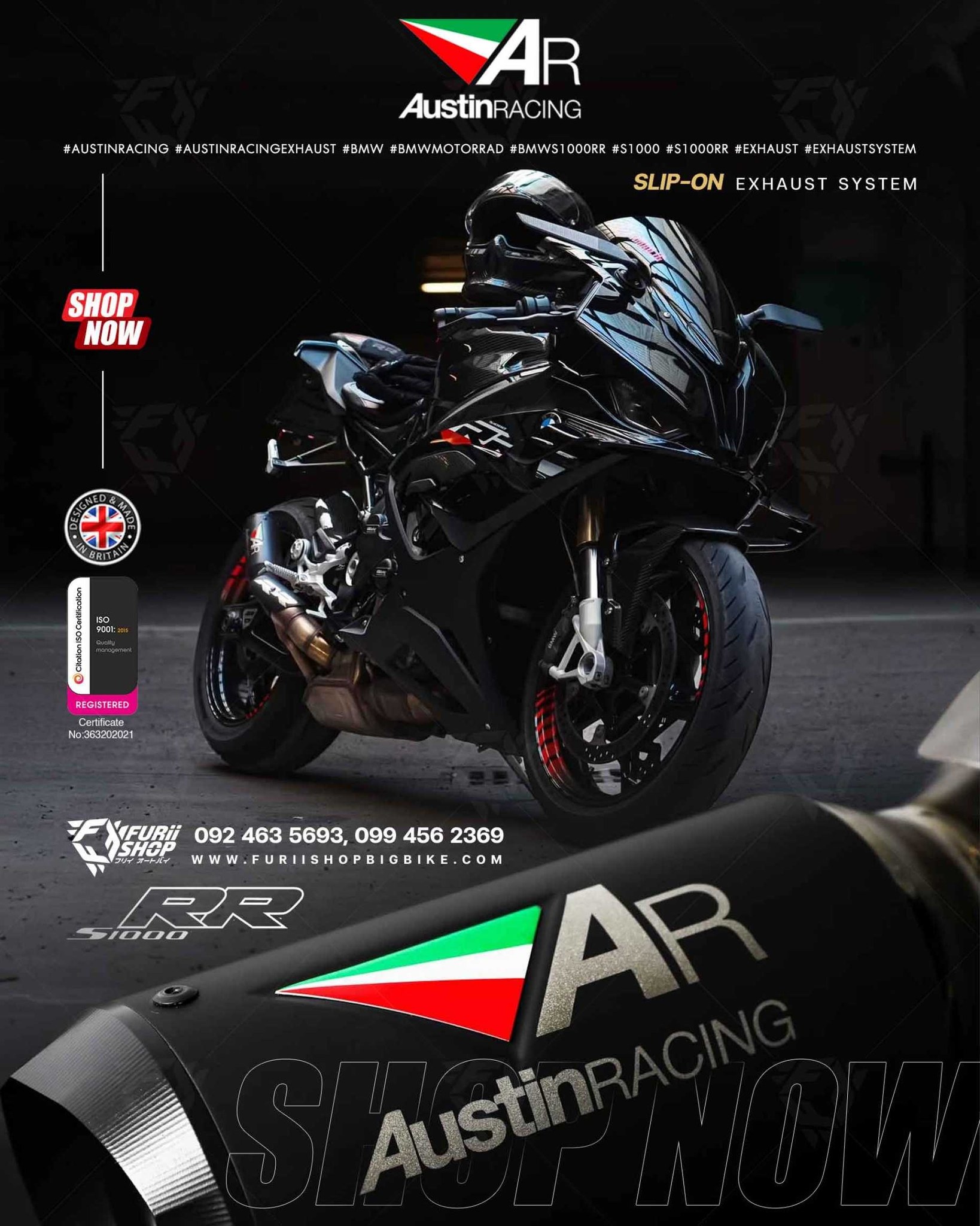 Austin - GP1R For Honda CBR1000RR . 🇬🇧 การันตีคุณภาพของท่อสูตร AUSTIN ...