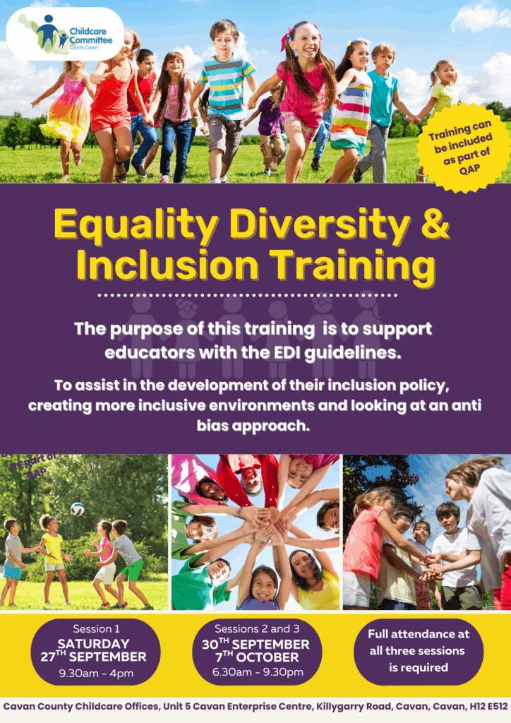 Cavan - Equality, Diversity and Inclusion Training This training will ...