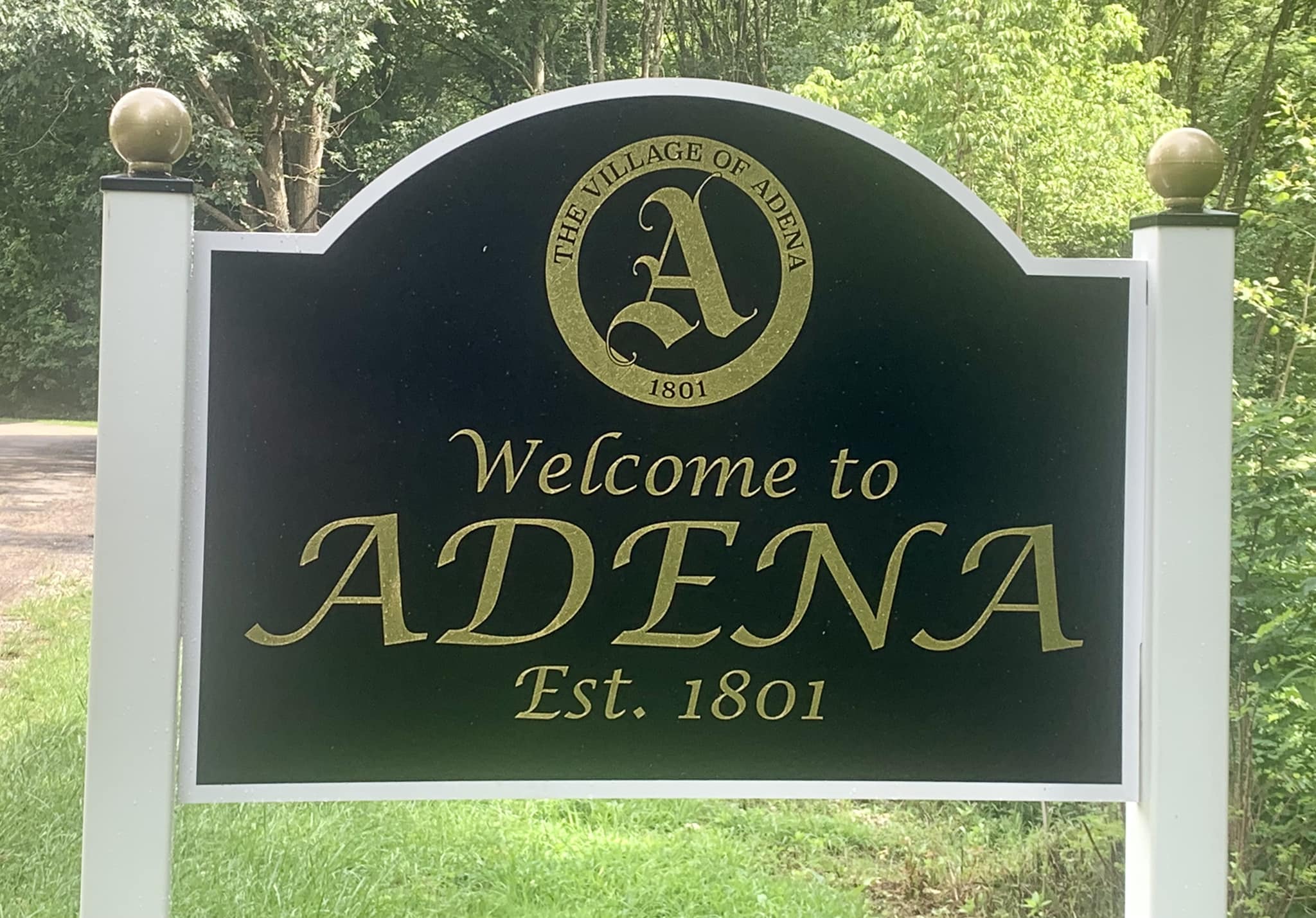 Adena - You’ll notice new “Welcome to Adena” signs going up at all five ...