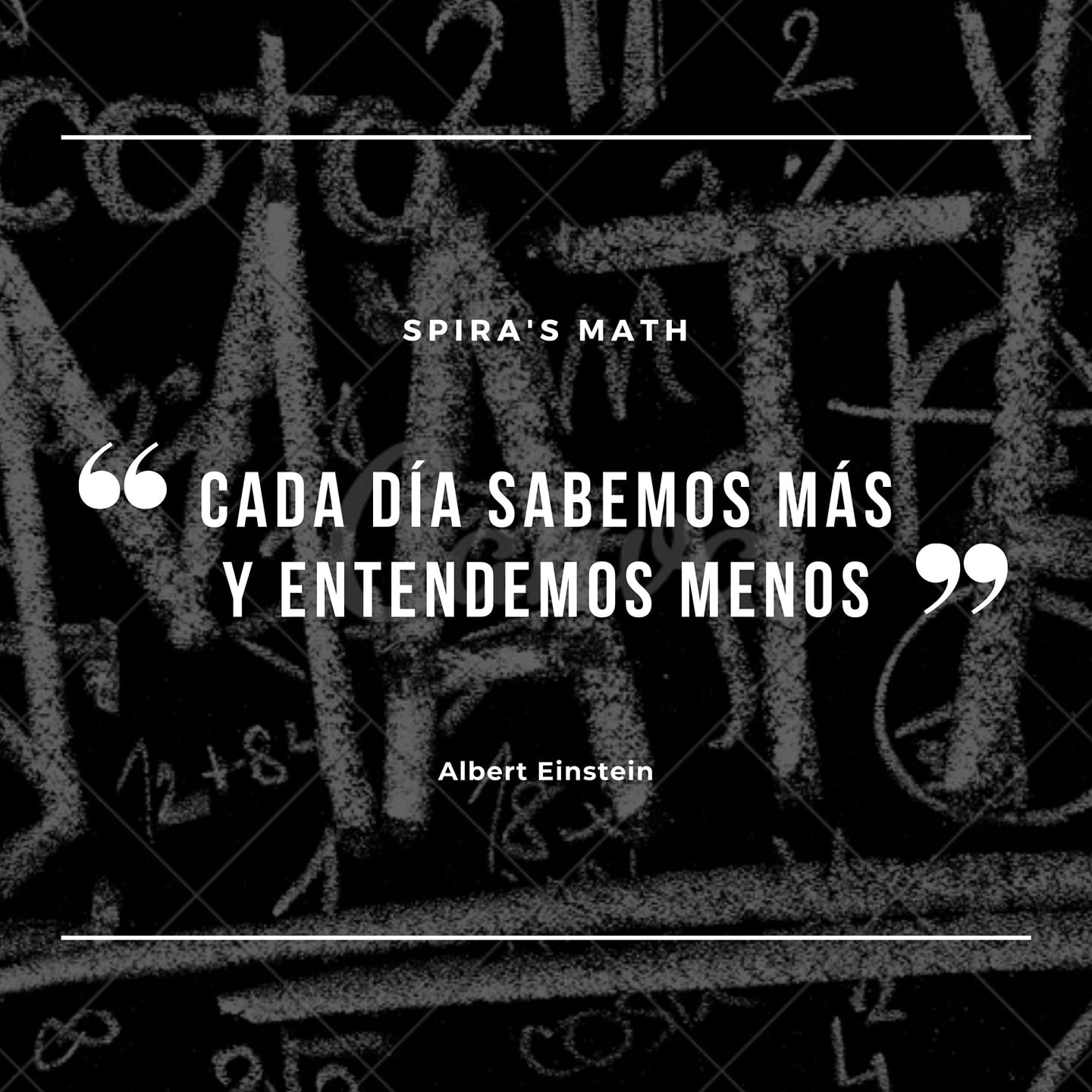 Spira's Math - #math #frases #Einstein #spiramath . . .... | Facebook