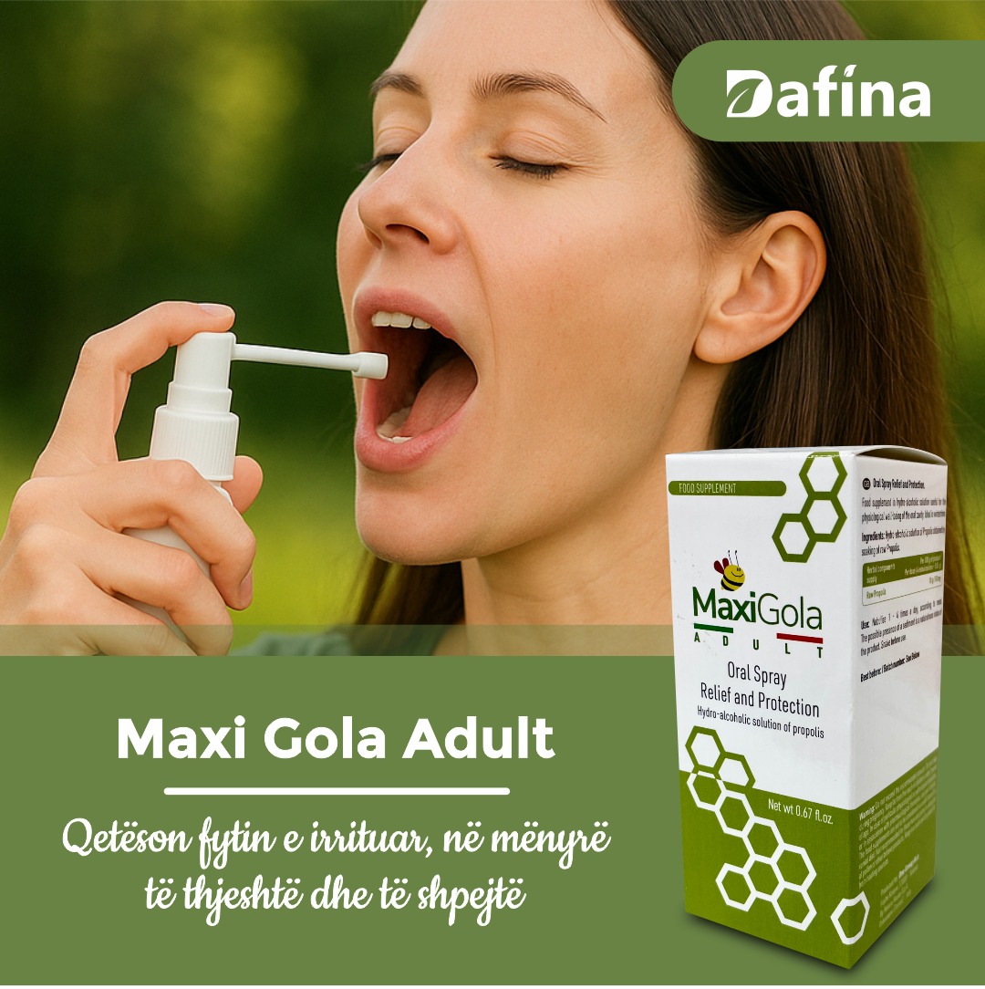 Barnatore - MaxiGola Spray – Sprej për fyt për të rritur Dhimbjet e ...