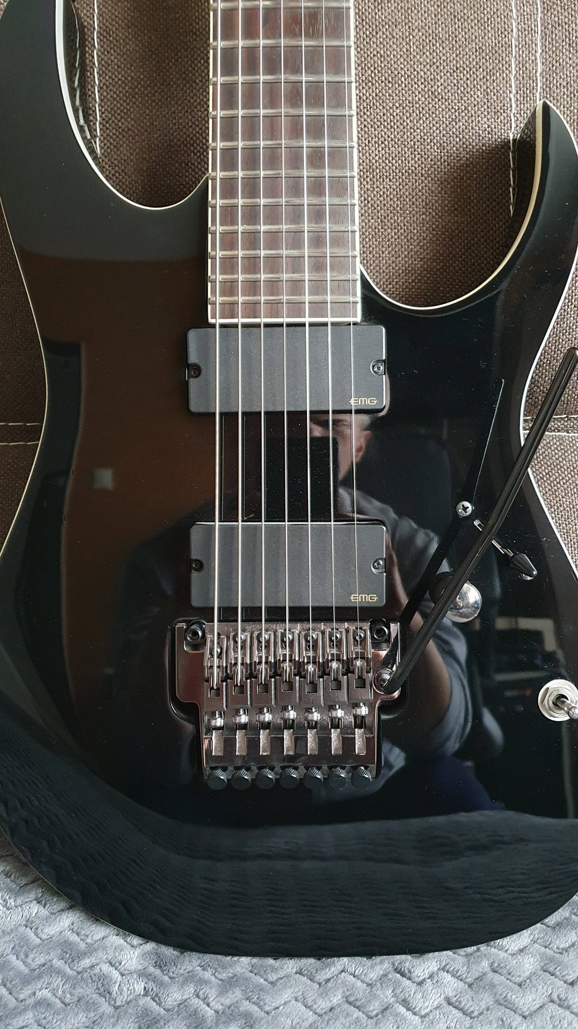 ibanez iron label RGIR30BE- BkF. (indo) + gig bag. 870$.
