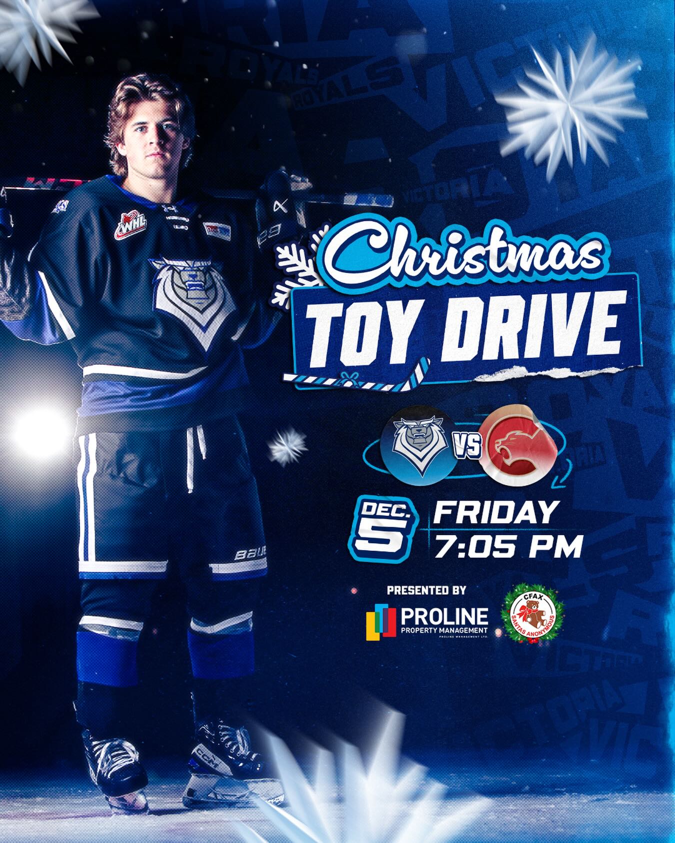 Victoria - The Christmas Toy Drive presented by @proline_management is ...