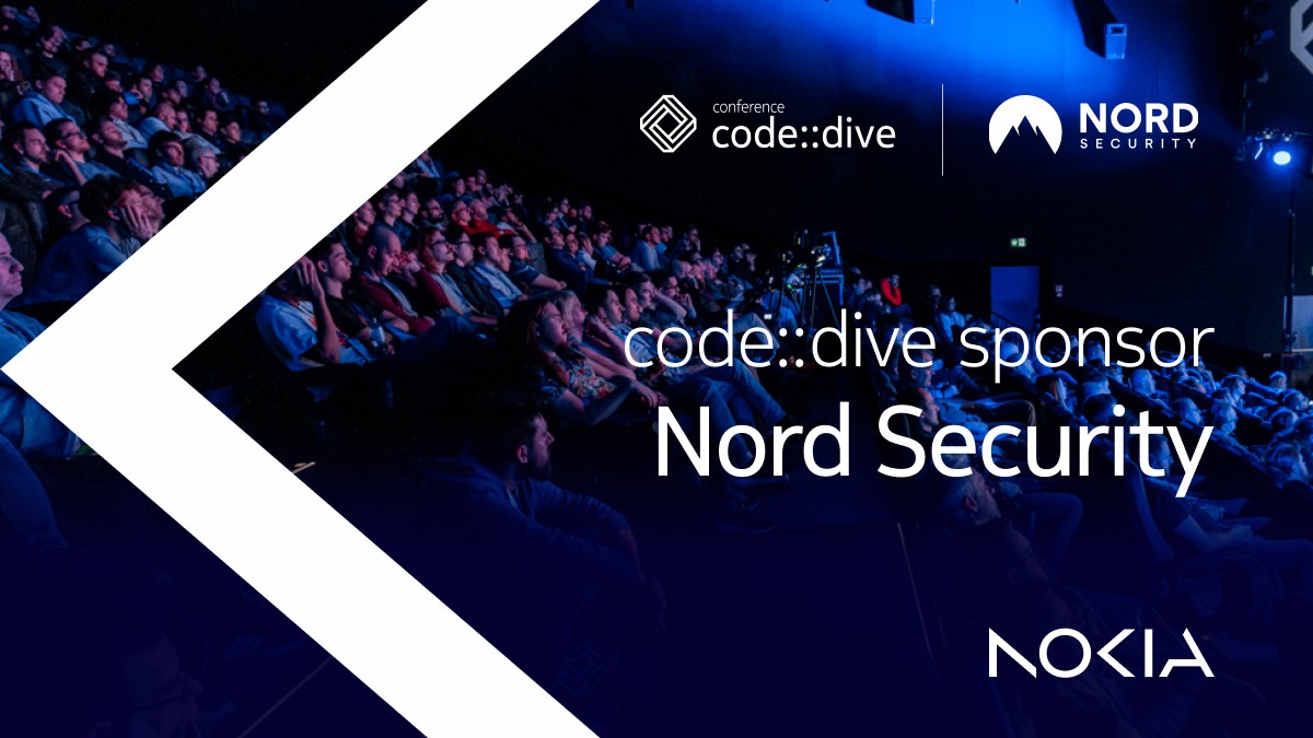 code::dive - Behind every great event, there are great partners. Meet ...