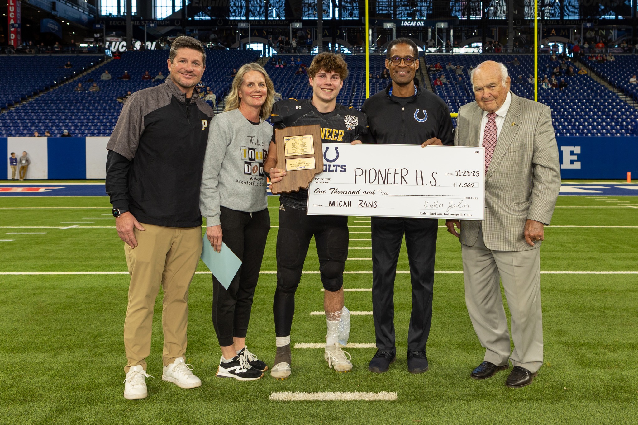 IHSAA - Congratulations to Micah Rans of Pioneer High School, the ...