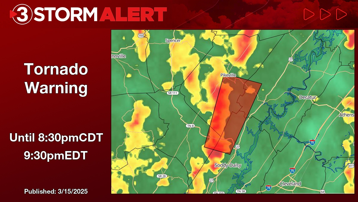 Tornado Warning Cleveland Tn