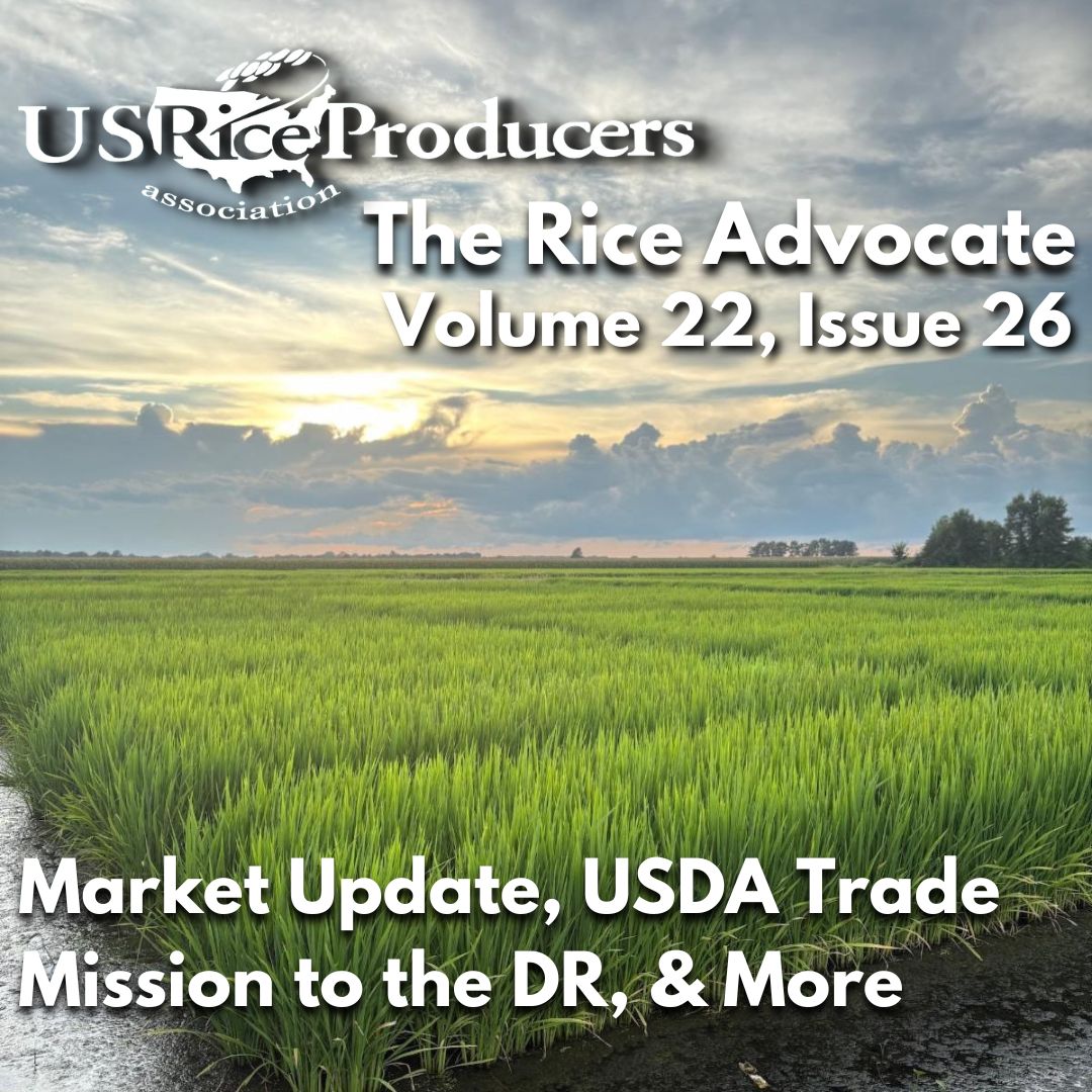 Texas Rice Council - In This Issue: - Market Update: Export Sales ...