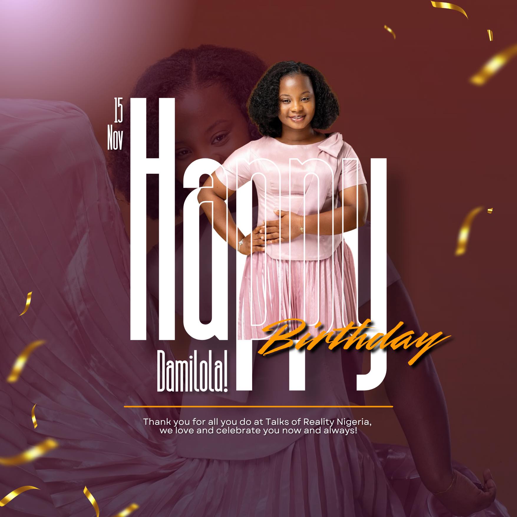 Happy Birthday to our incredible... - Talks of Reality | Facebook