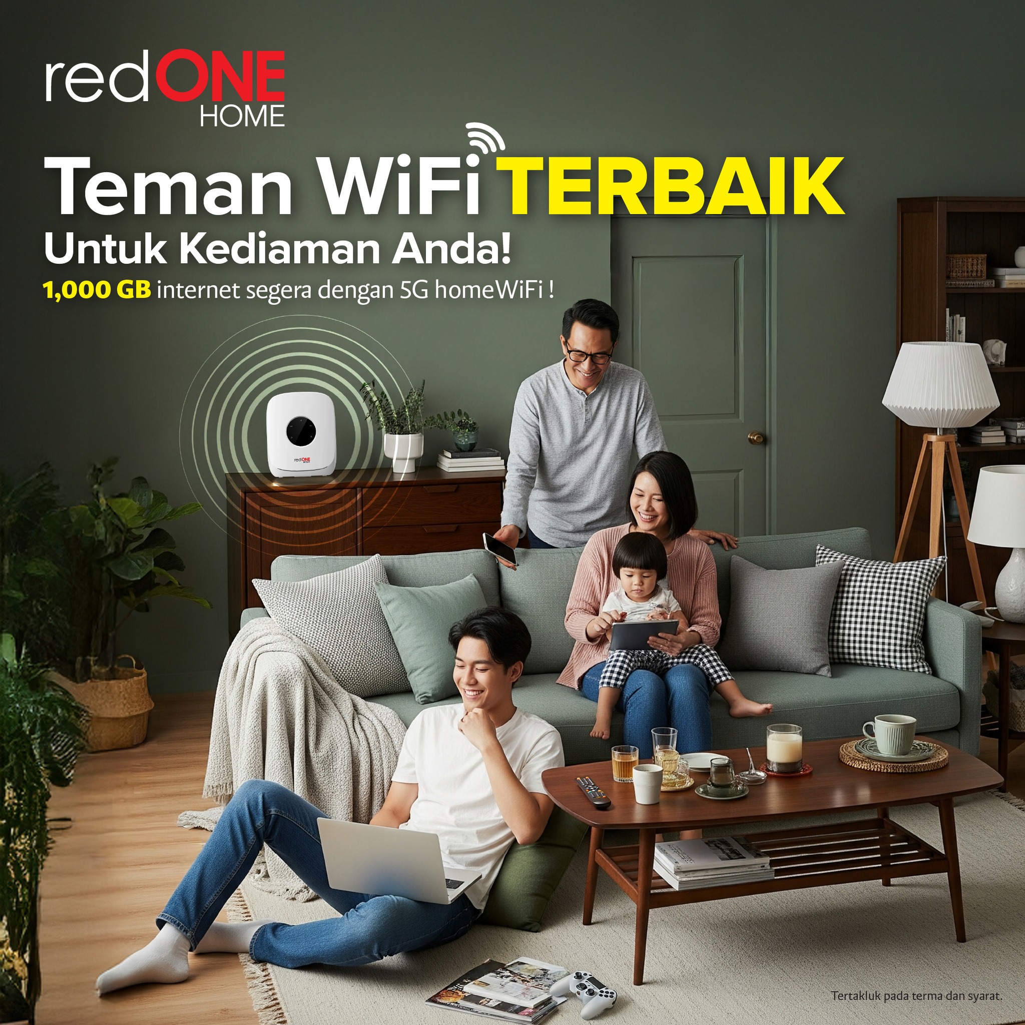 redONE - 📢 Memperkenalkan redONE HOME. Teman WiFi terbaik... | Facebook