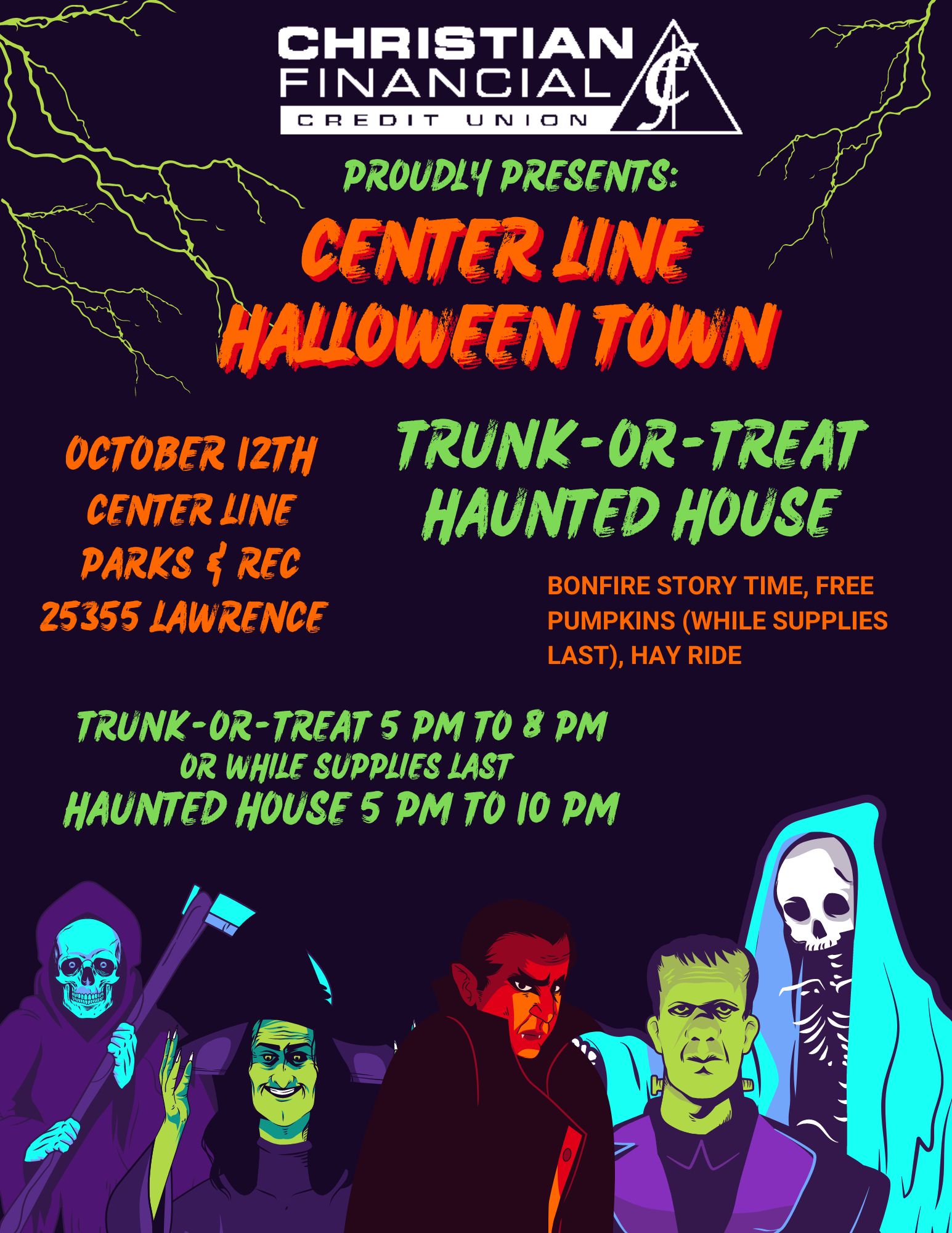Center Line Halloween Town