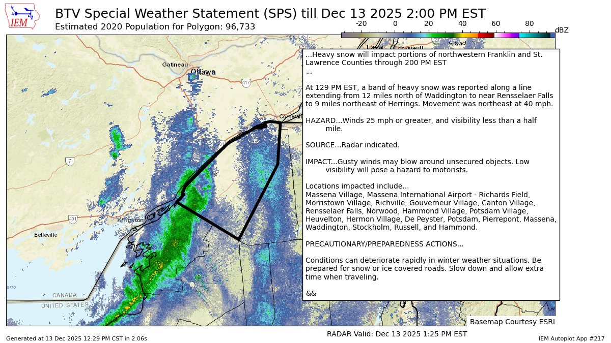 US - [***This Special Weather Statement is no longer in effect***] A ...