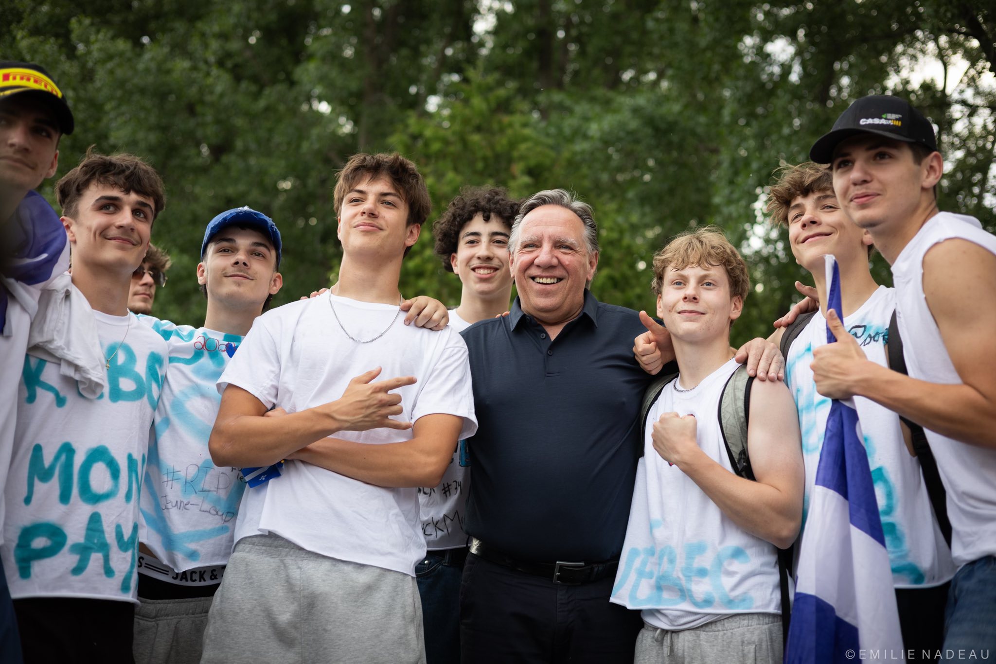 François Legault added a new photo. - François Legault