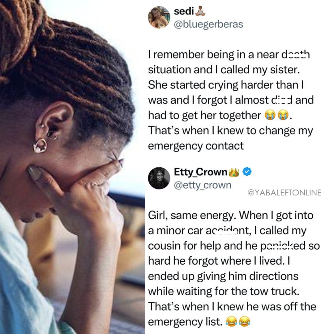Lady removes sister from emergency... - YabaLeftOnline.com | Facebook
