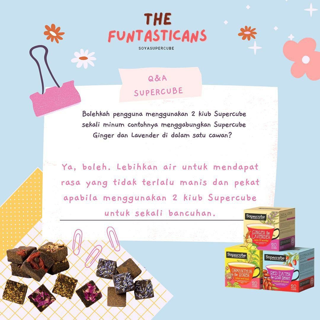 Supercube Muar - Yess! Boleh je nak gabungkan 2 flavour dalam satu ...