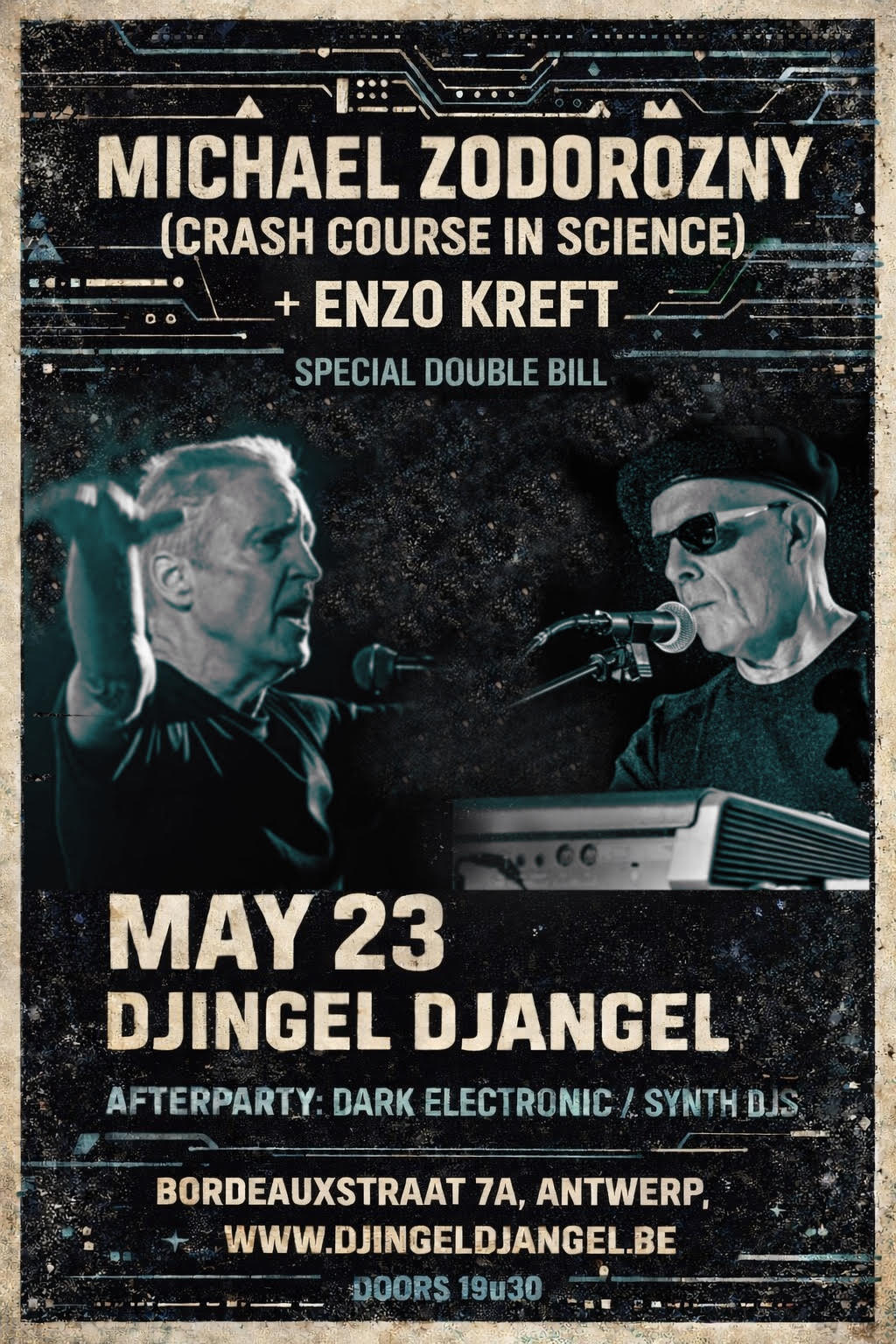 Michael Zodorozny (crash course in science) + Enzo Kreft + Afterparty