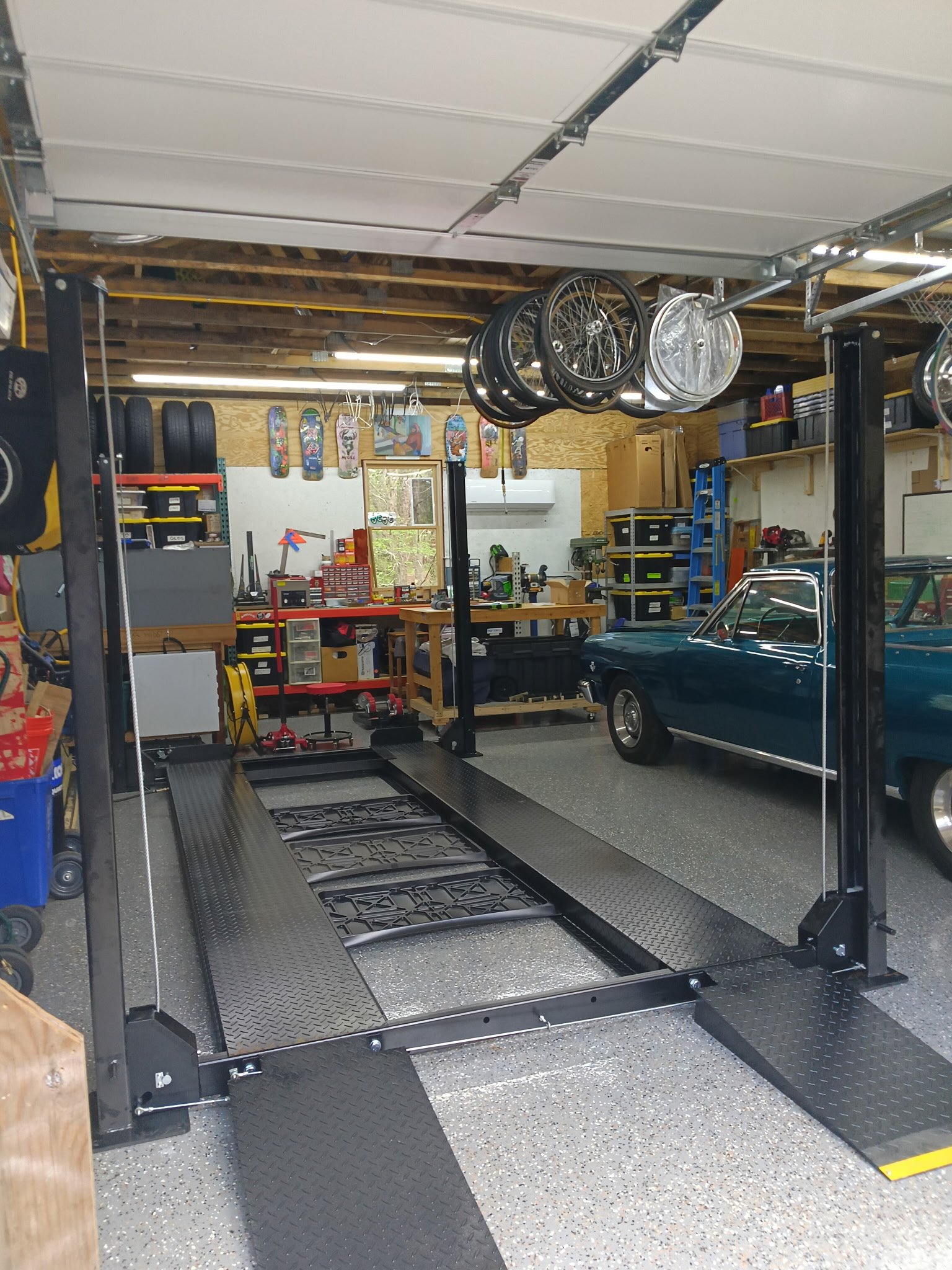 New Tuxedo 8K DX 4 post lift with warranty for only $3495! - Weight ...