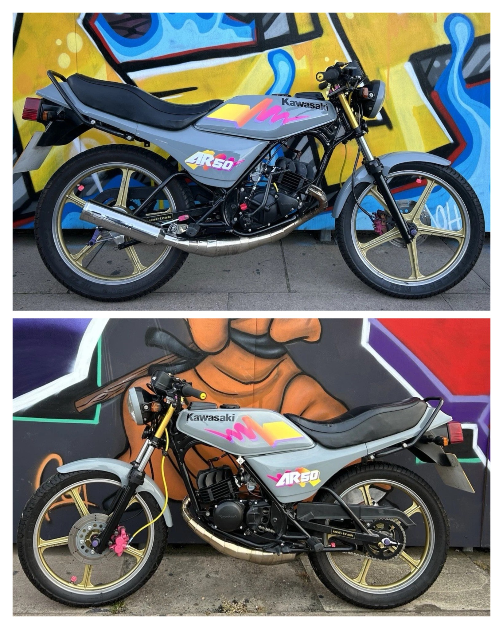 ar50実働エンジン カワサキ