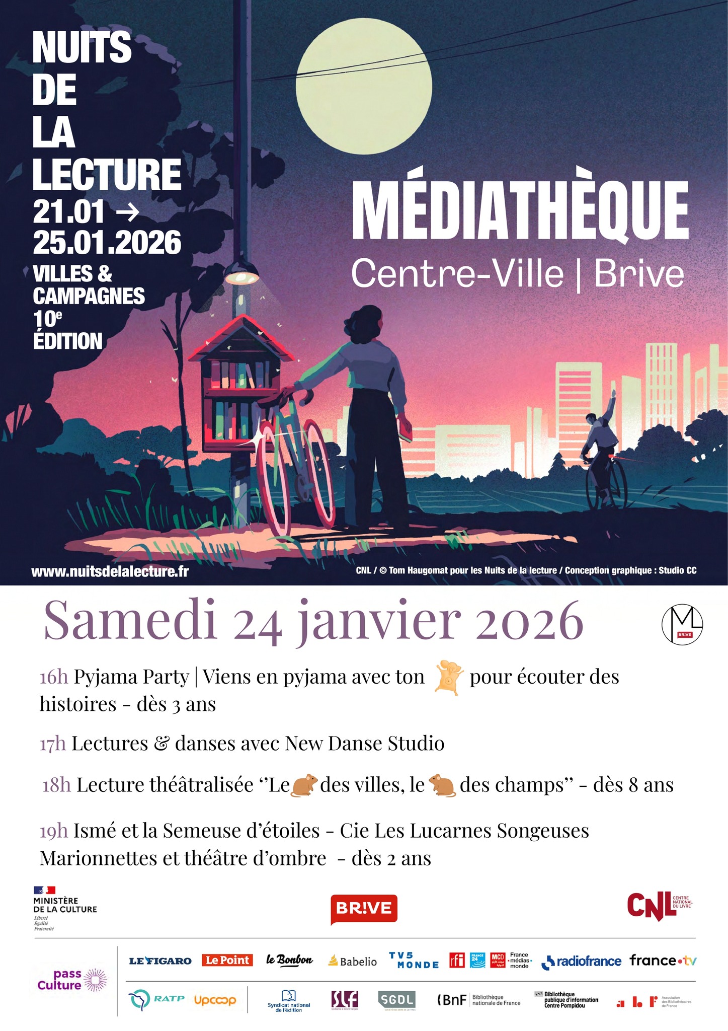 Ville - 📚 La Nuit de la lecture revient sur le thème "Villes et ...