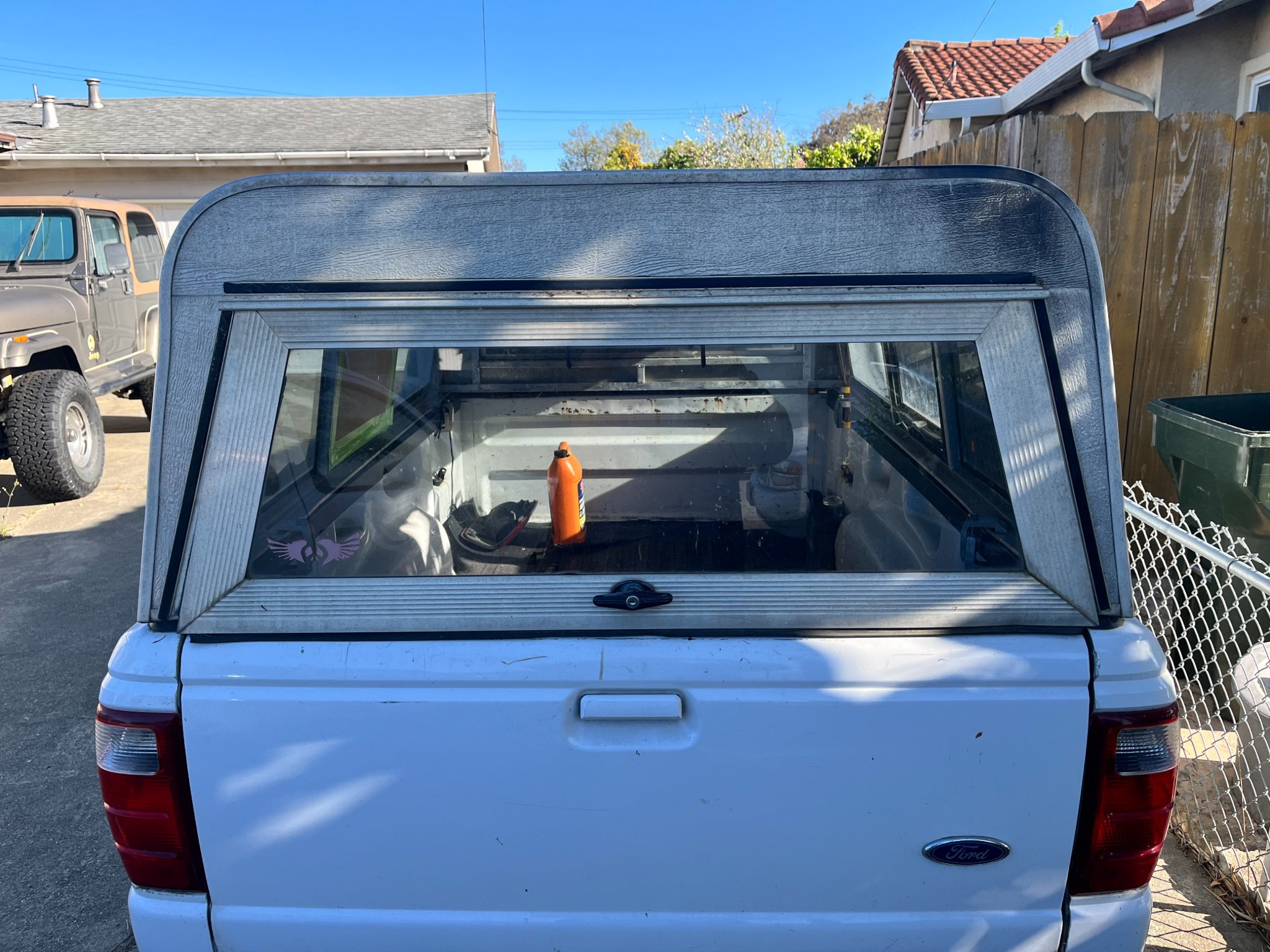 Camper Shell Topper 94-04 Stepside Ford Ranger - Car Exterior Parts ...