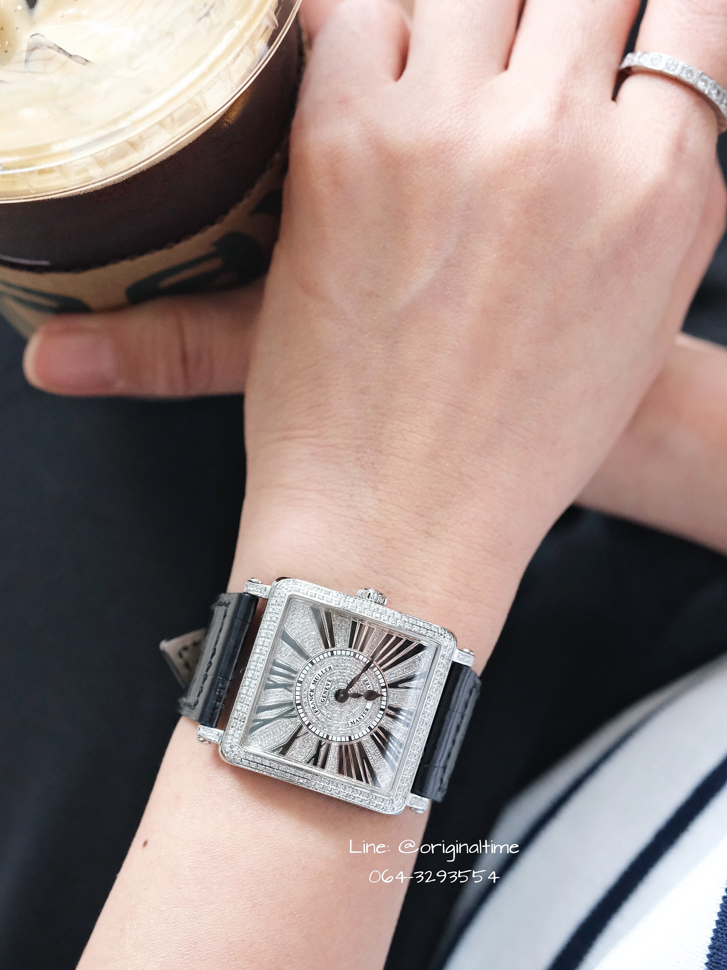 OriginalTime - 🩵 Used Franck Master Square Full set สวยกริ้ป ขึ้นแขน ...