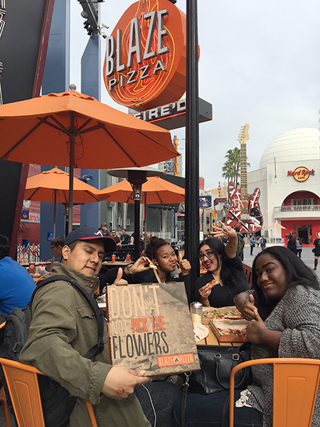 洋楽 BLAZE / Celebration Blaze - Our free pizza celebration was a universal hit at