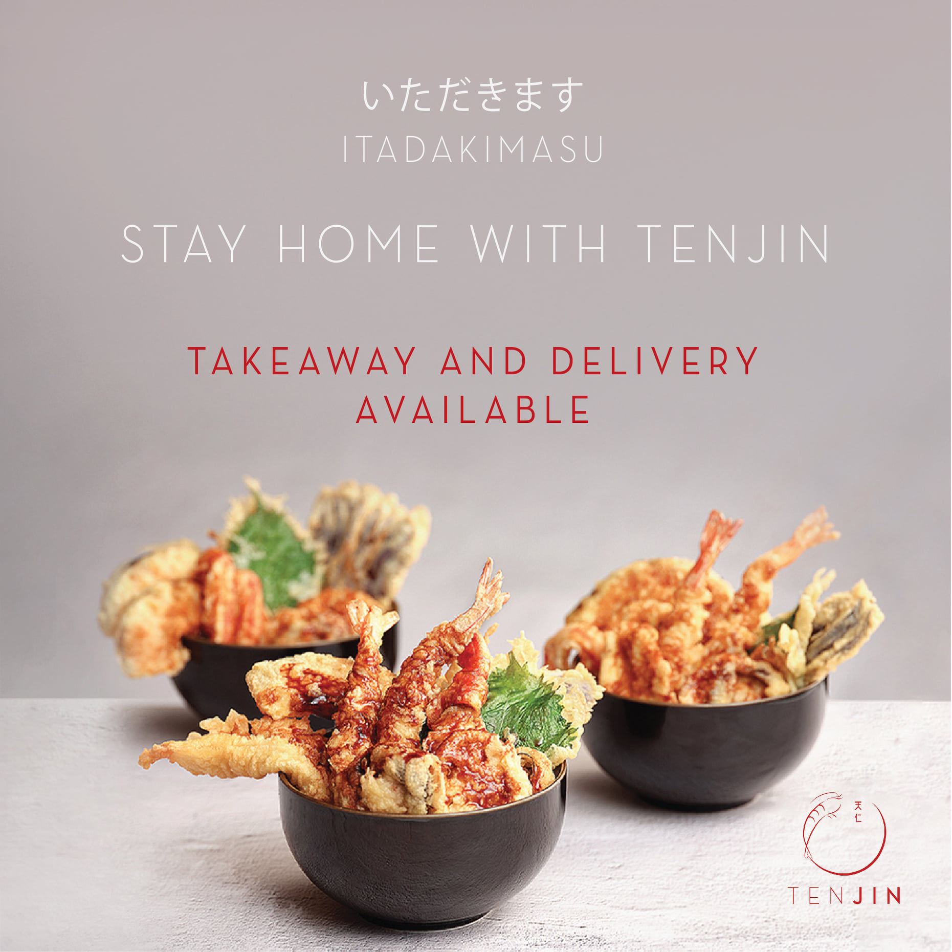 Tenjin - No more dining in, but you can still enjoy... | Facebook