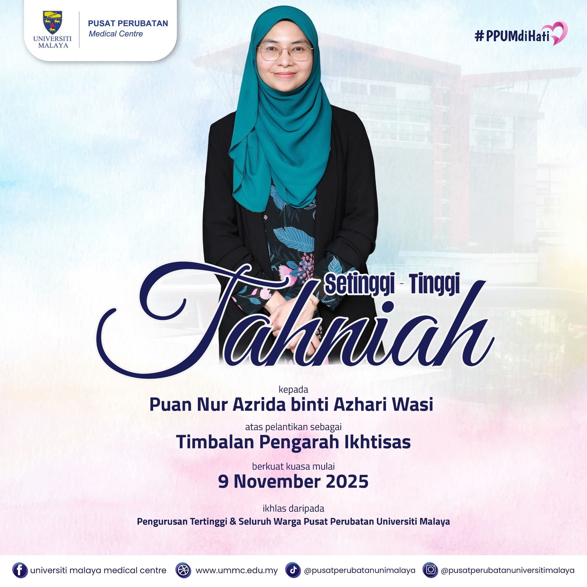 Setinggi-tinggi tahniah... - Universiti Malaya Medical Centre | Facebook