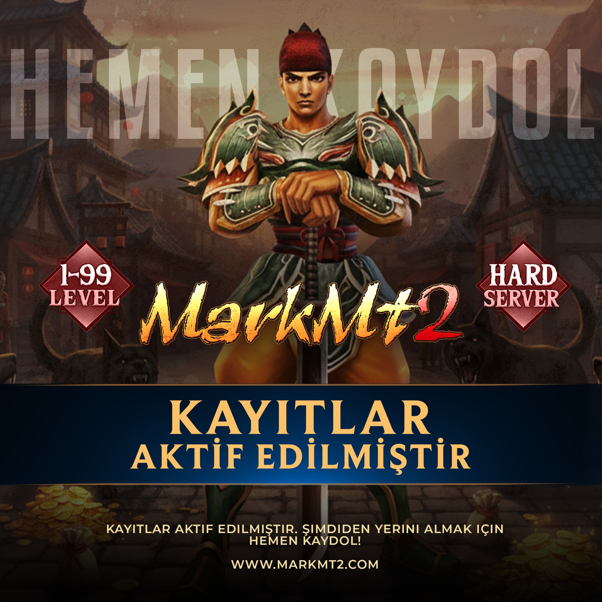 SADO45 - Kayıtlar aktif edildi! Merhabalar, MarkMt2 HARD sunucumuzun ...